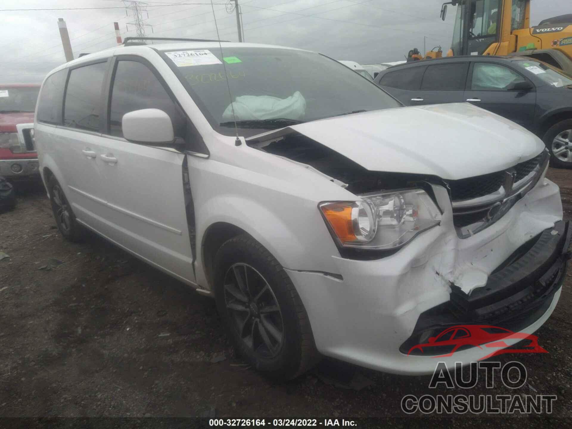 DODGE GRAND CARAVAN 2017 - 2C4RDGCG2HR799729