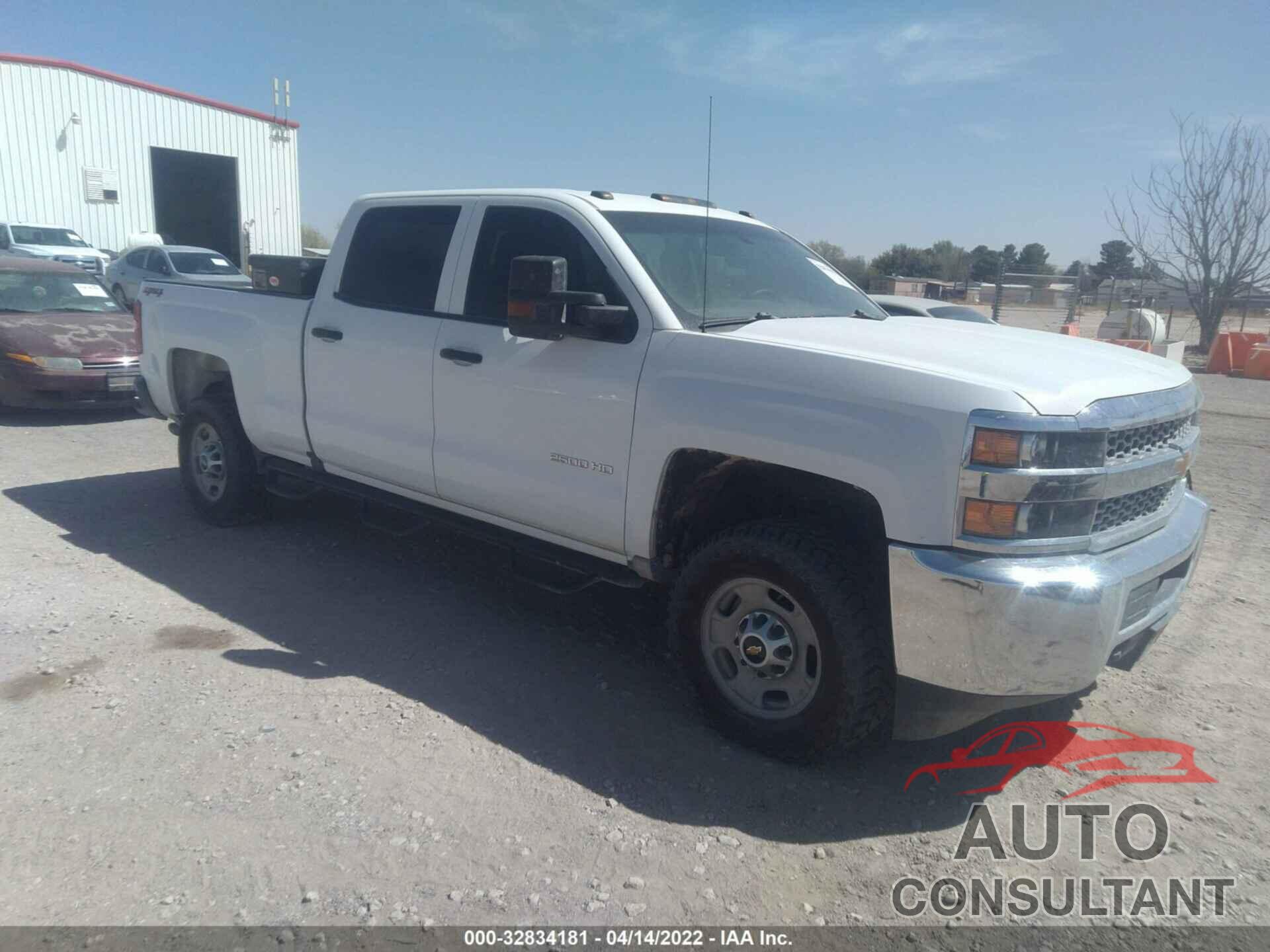 CHEVROLET SILVERADO 2500HD 2019 - 1GC1KREG9KF226207