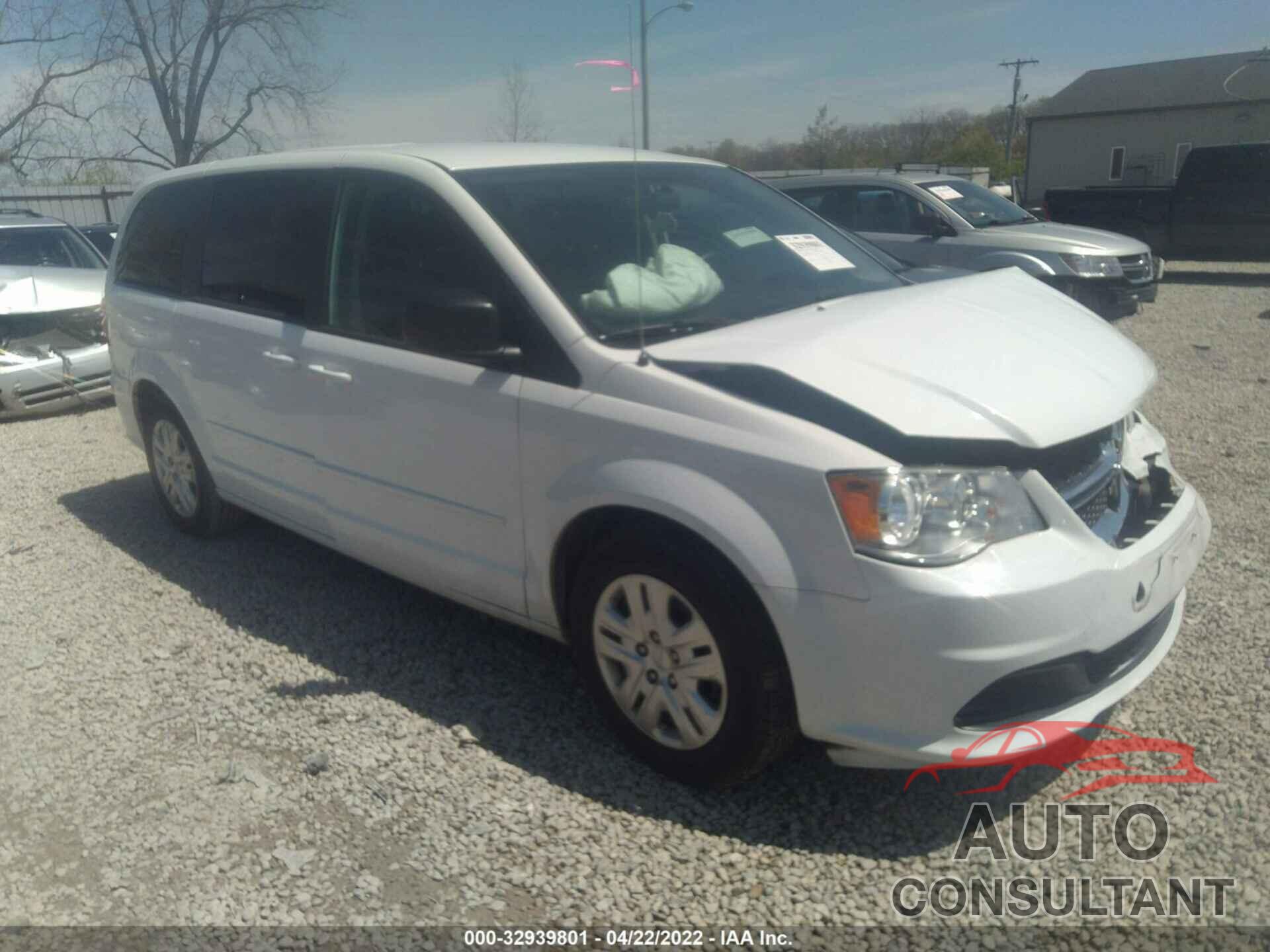 DODGE GRAND CARAVAN 2017 - 2C4RDGBGXHR864294