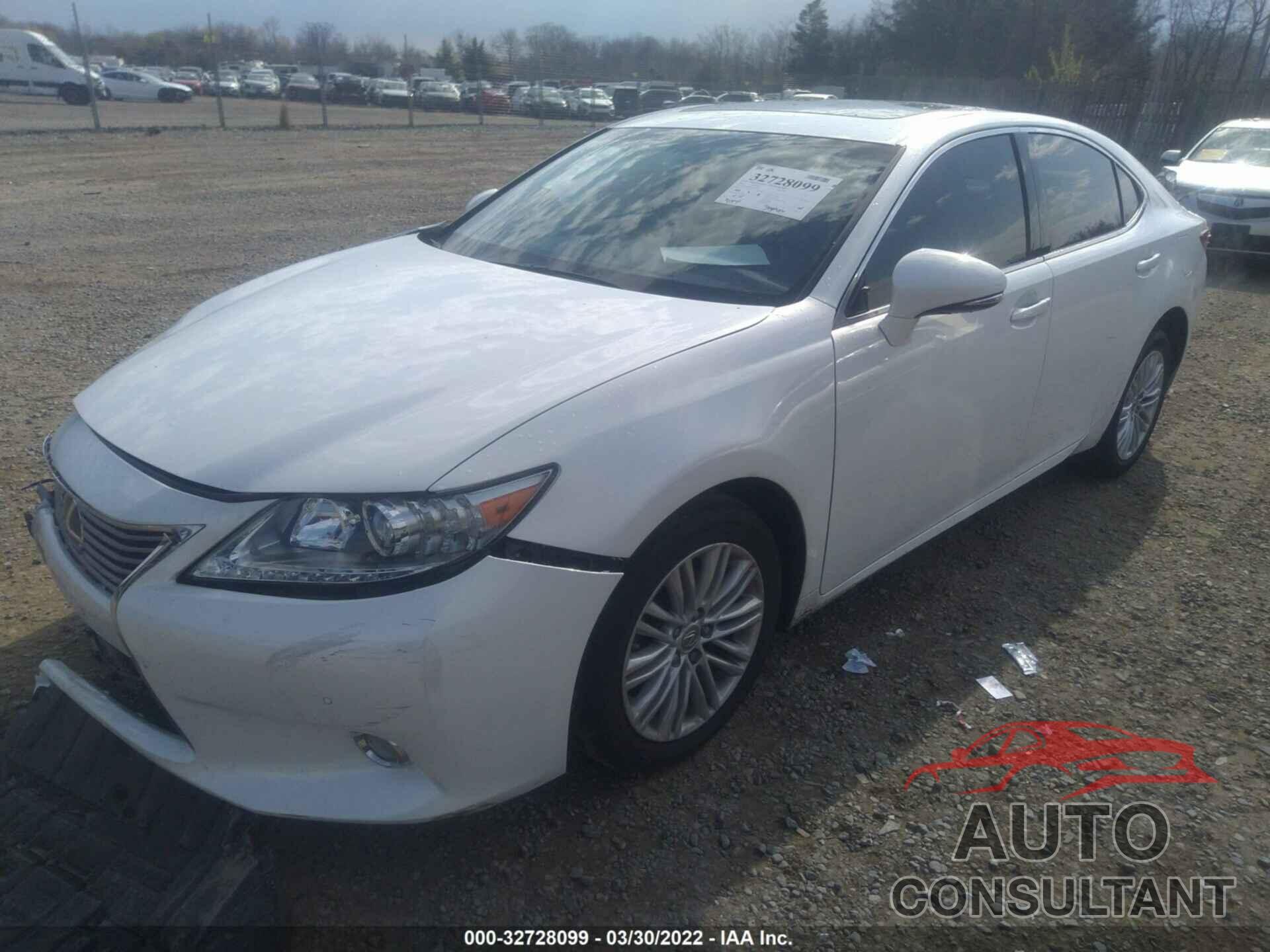LEXUS ES 350 2013 - JTHBK1GG6D2065018