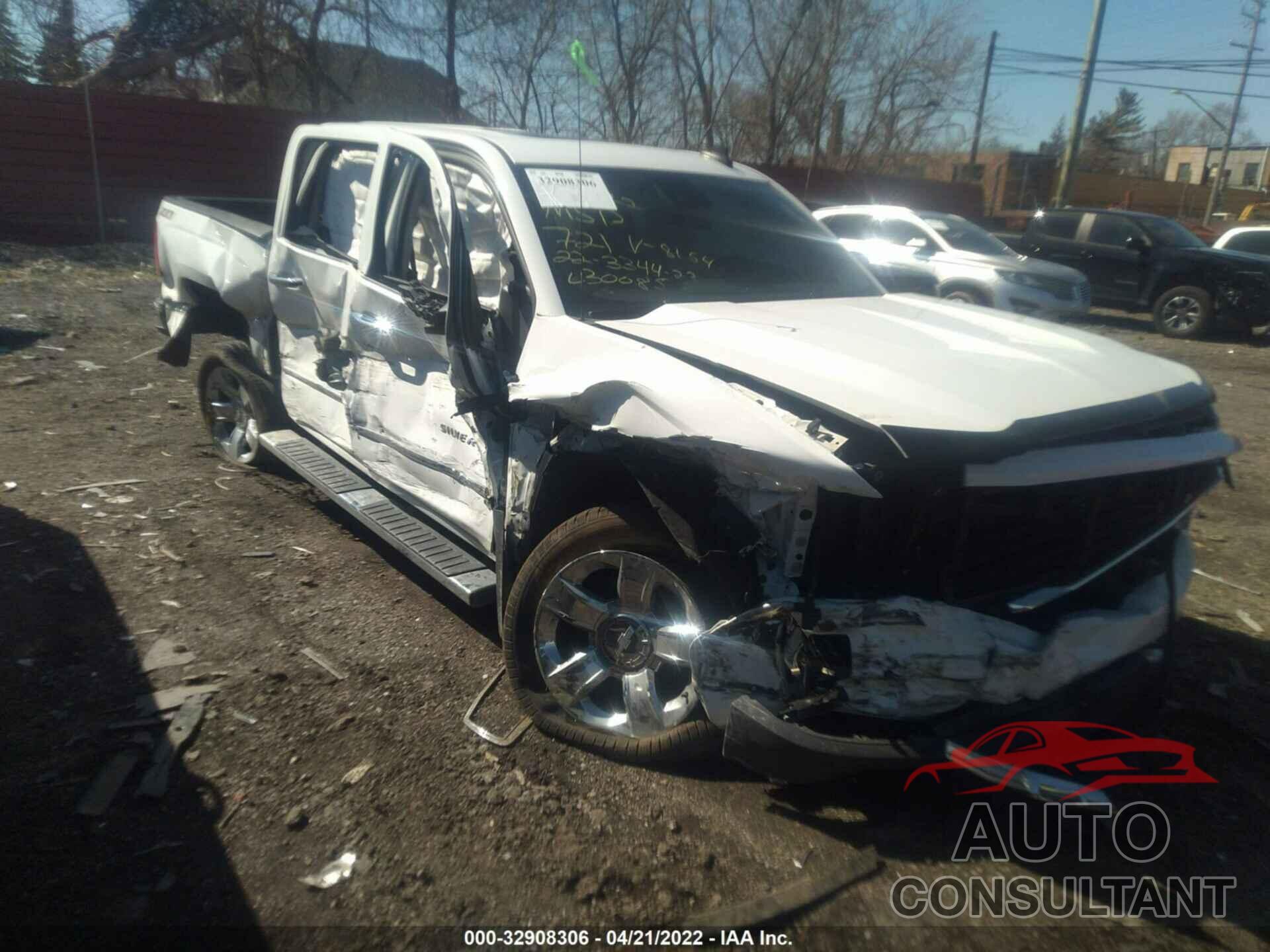 CHEVROLET SILVERADO 1500 2017 - 3GCUKSECXHG298154