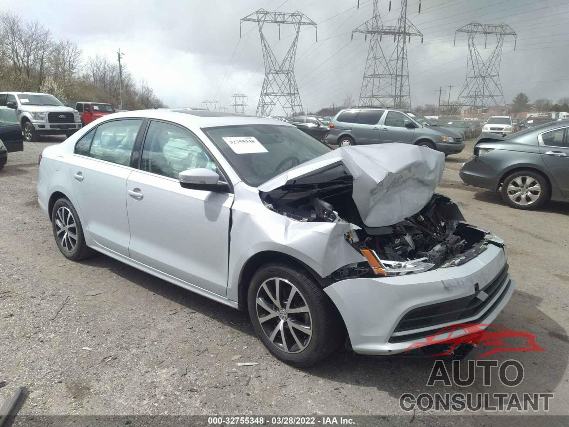 VOLKSWAGEN JETTA 2017 - 3VWDB7AJ4HM415078