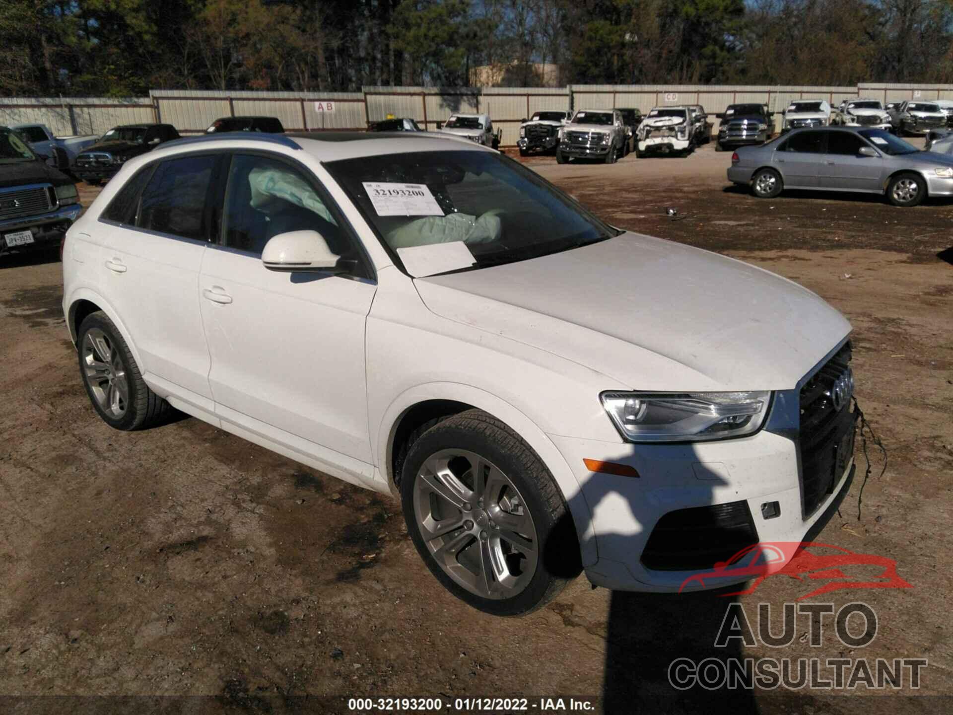 AUDI Q3 2016 - WA1BFCFS4GR024402