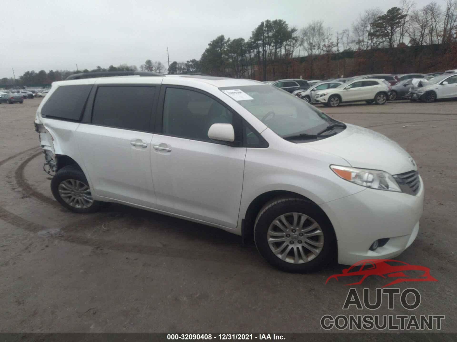 TOYOTA SIENNA 2016 - 5TDYK3DC8GS746741