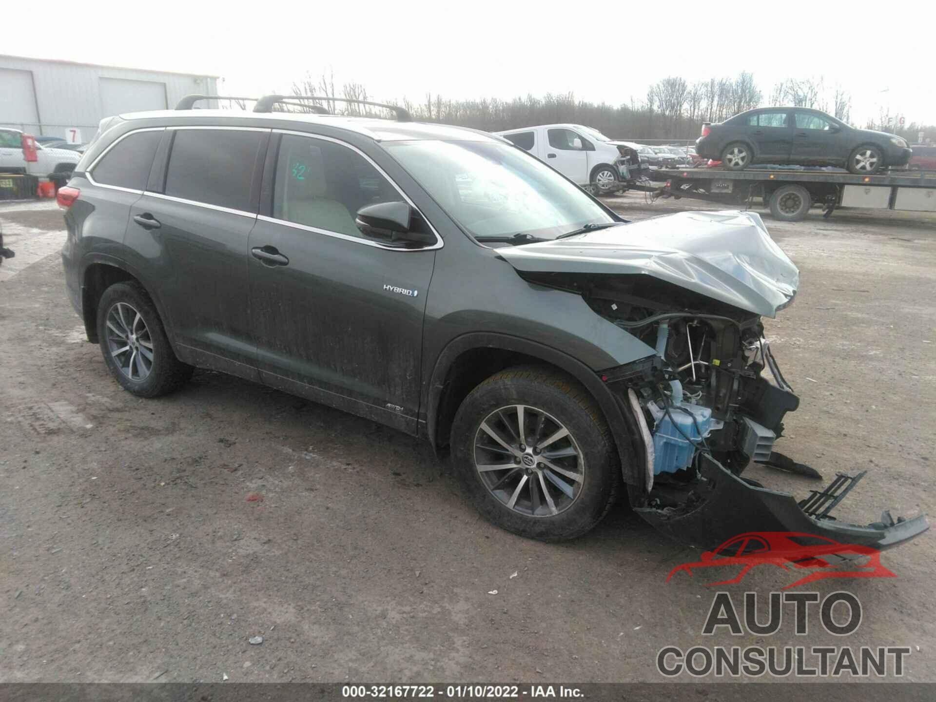 TOYOTA HIGHLANDER 2017 - 5TDJGRFH7HS028226