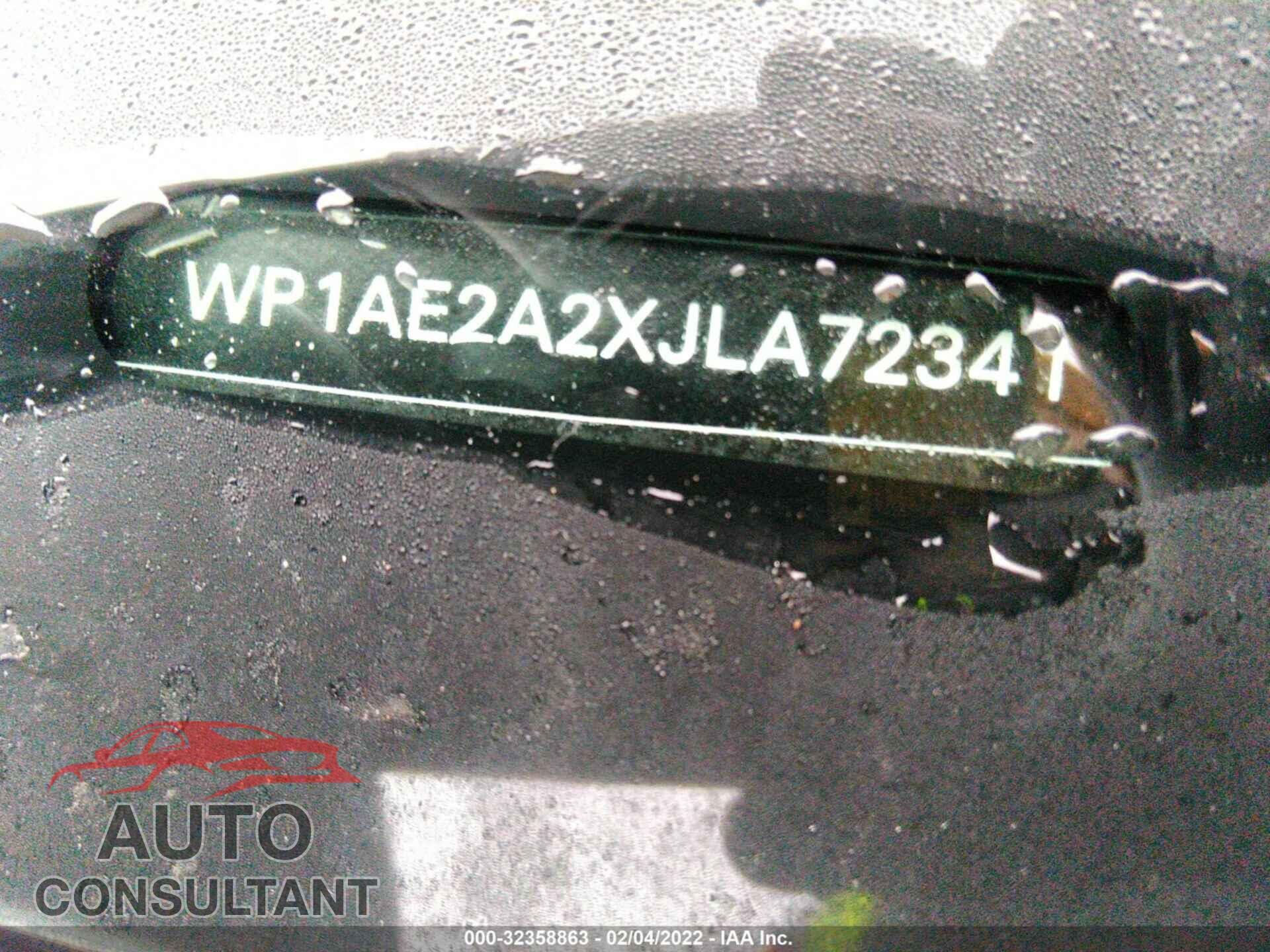PORSCHE CAYENNE 2018 - WP1AE2A2XJLA72341