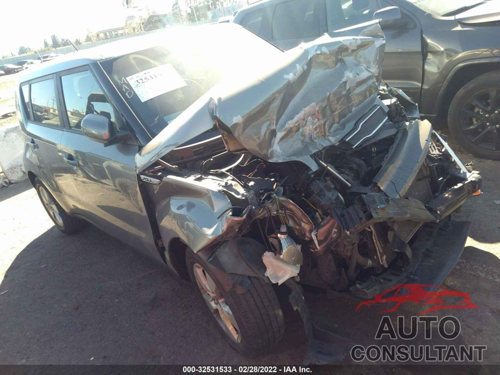 KIA SOUL 2017 - KNDJN2A28H7423297