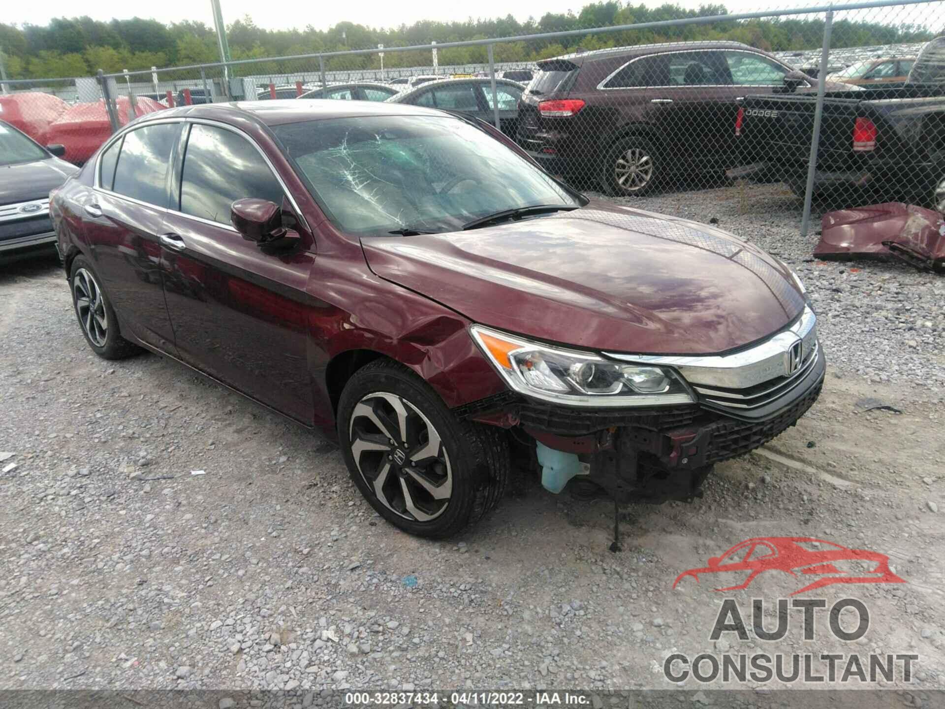 HONDA ACCORD SEDAN 2017 - 1HGCR3F0XHA016256