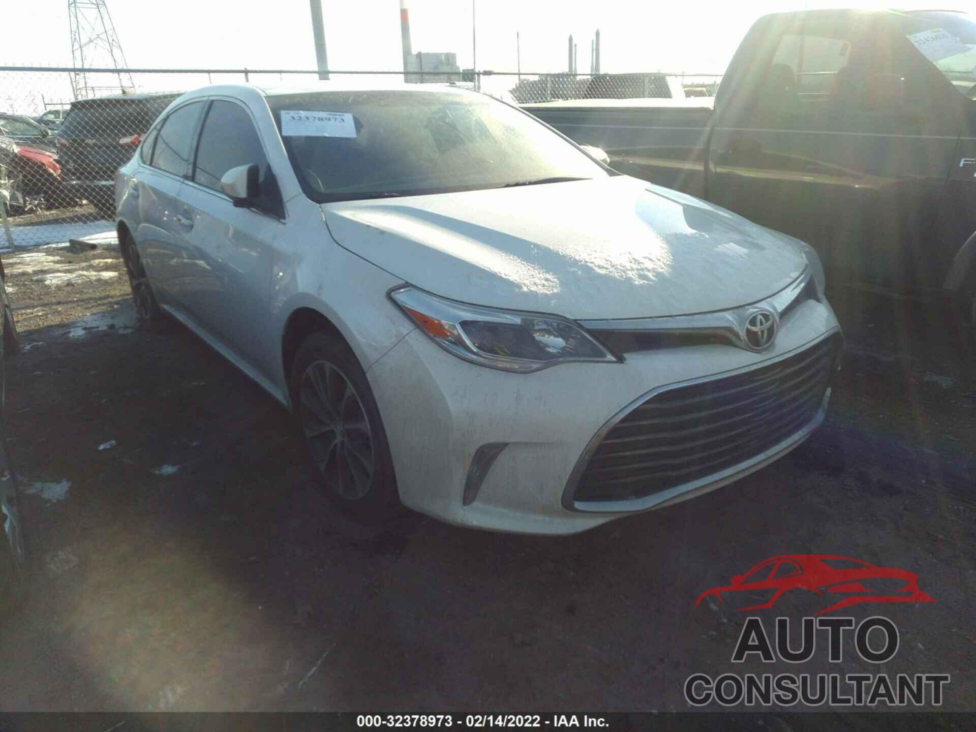 TOYOTA AVALON 2016 - 4T1BK1EB0GU215508