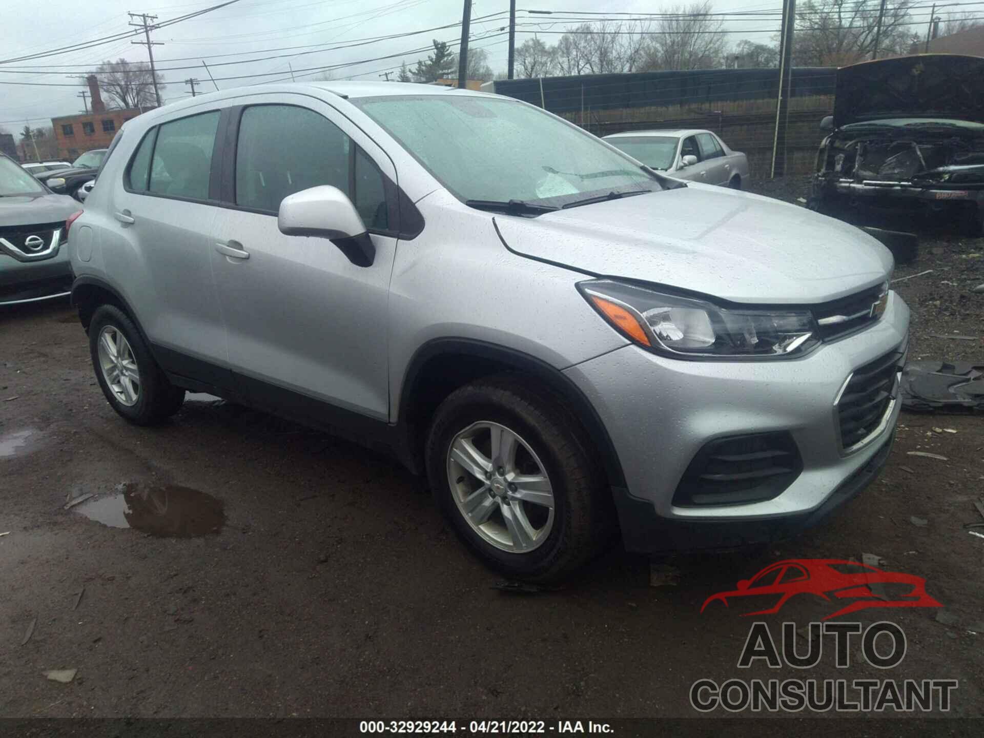 CHEVROLET TRAX 2020 - 3GNCJNSB4LL109307