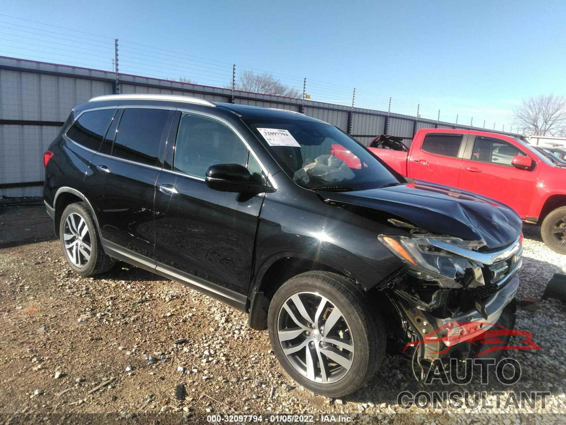 HONDA PILOT 2016 - 5FNYF6H0XGB050487