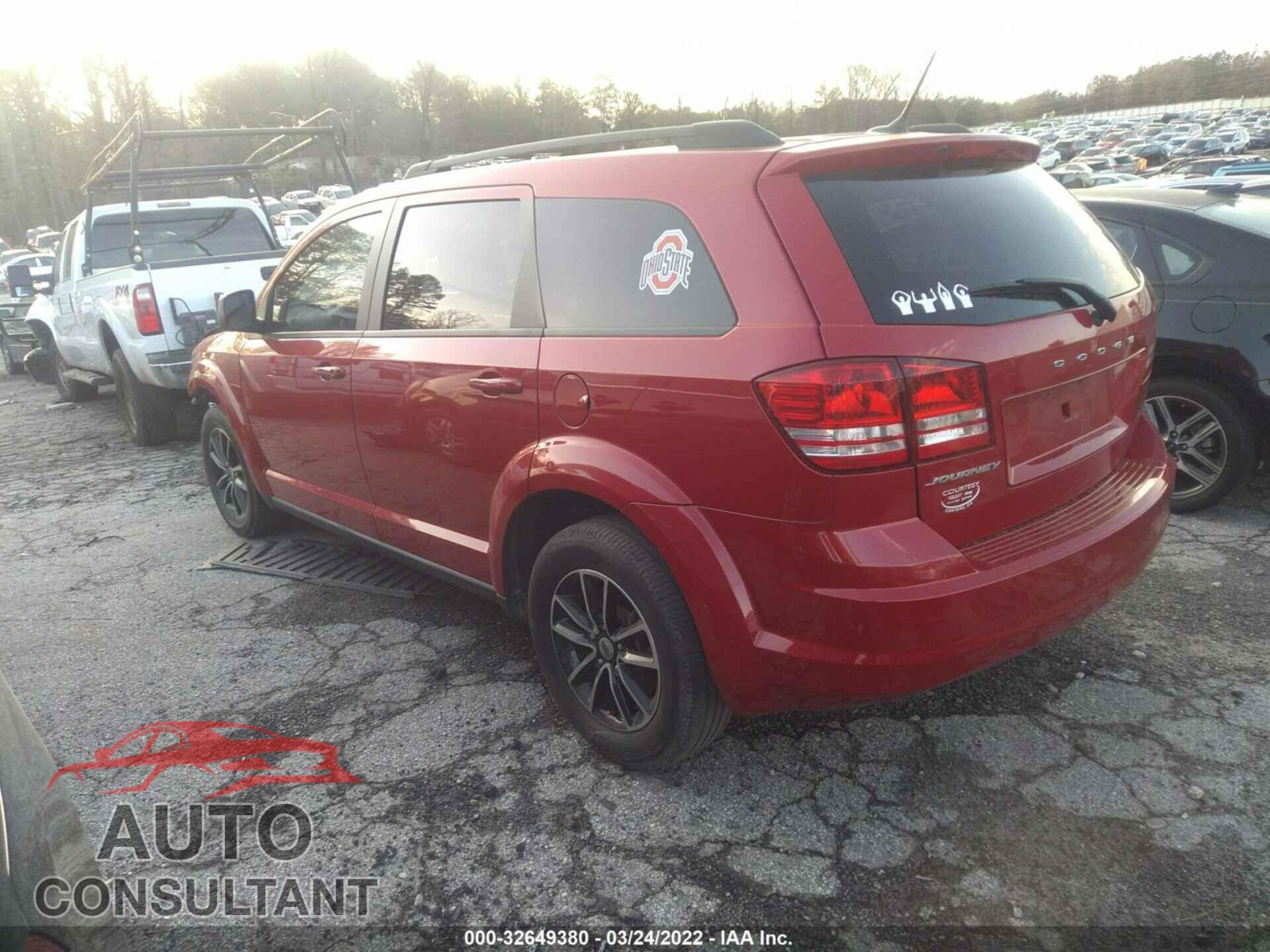 DODGE JOURNEY 2018 - 3C4PDCAB8JT383663