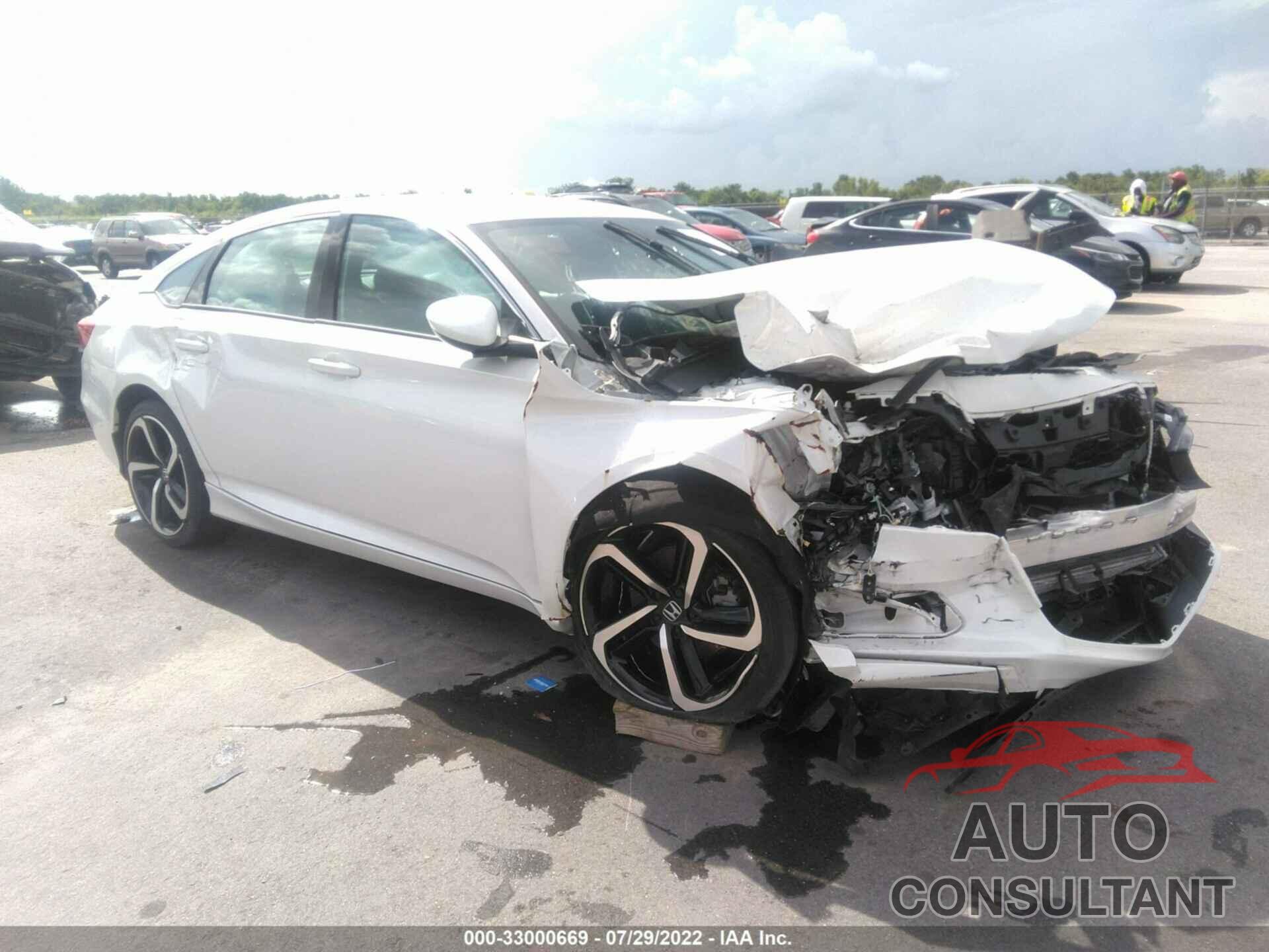 HONDA ACCORD SEDAN 2019 - 1HGCV1F37KA086301