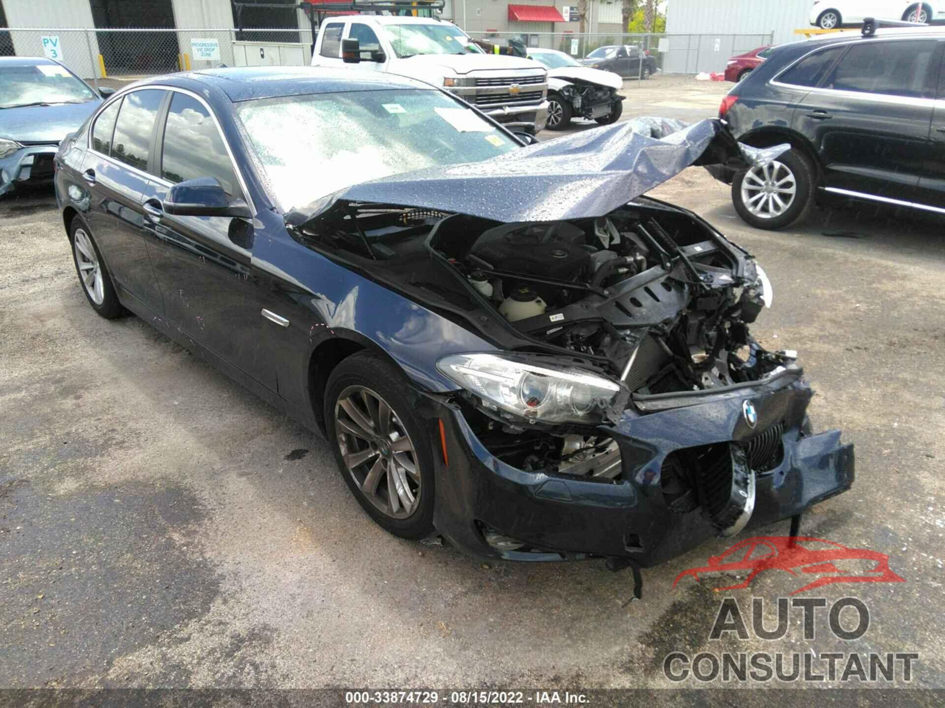 BMW 5 SERIES 2016 - WBA5A5C57GG347993