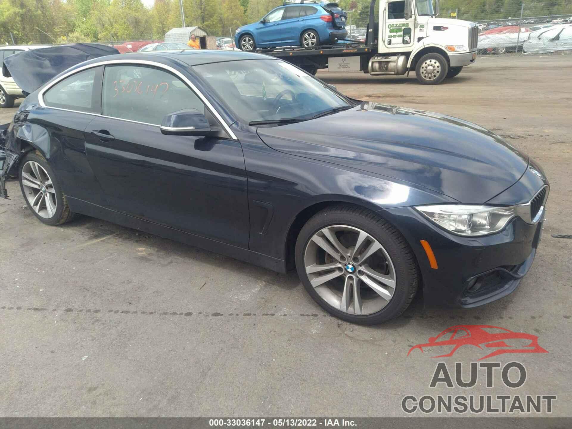 BMW 4 SERIES 2017 - WBA4R9C59HK878221