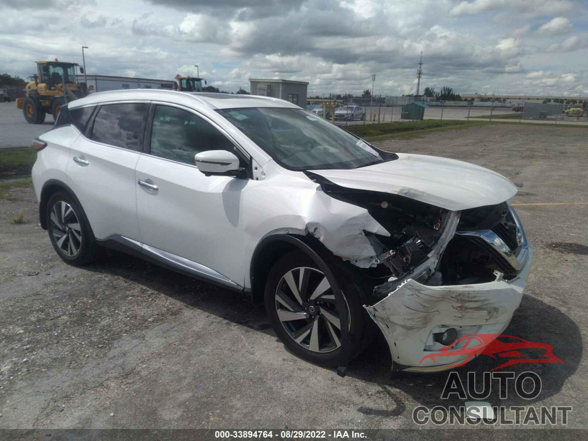 NISSAN MURANO 2017 - 5N1AZ2MG2HN122897