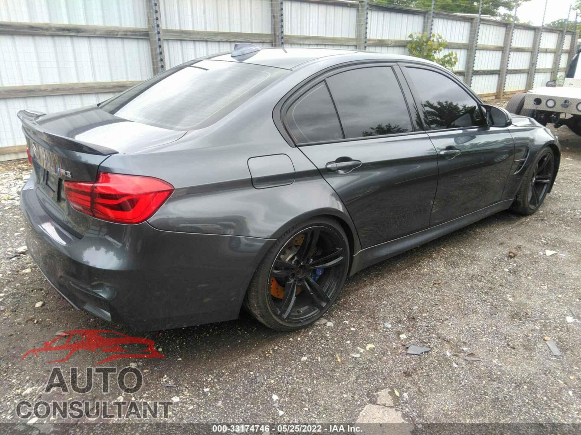 BMW M3 2017 - WBS8M9C52H5G83333