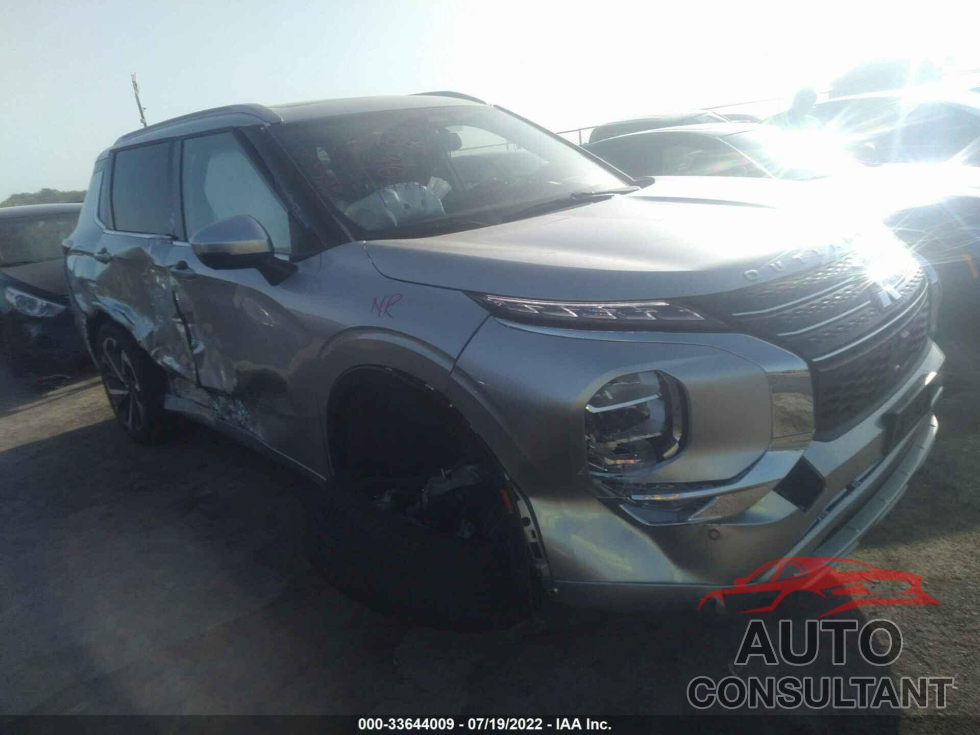 MITSUBISHI OUTLANDER 2022 - JA4J3VA86NZ057653