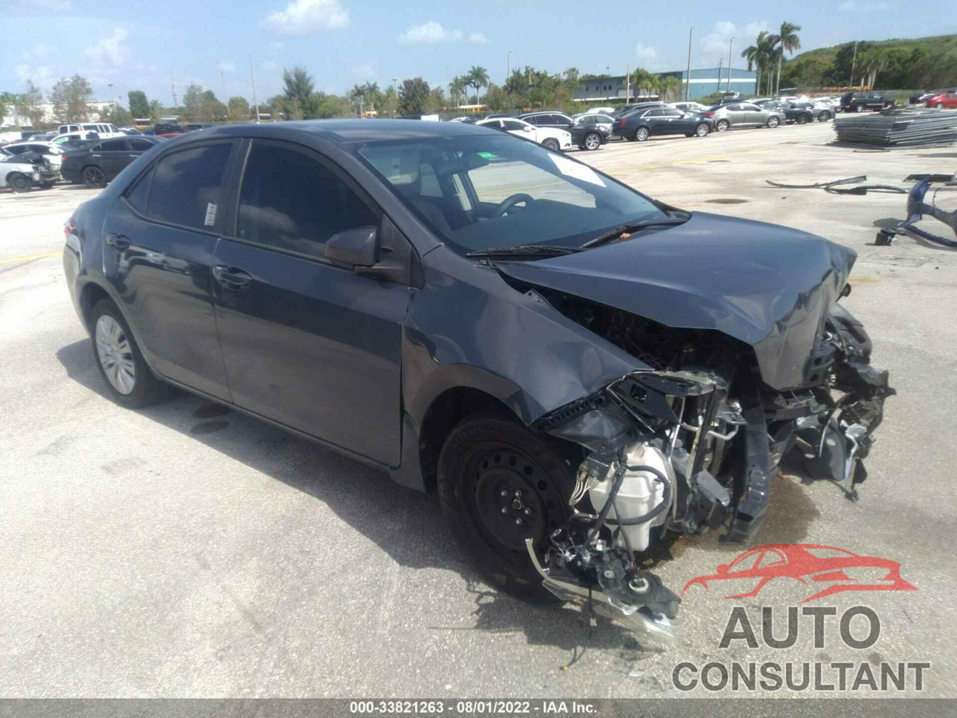 TOYOTA COROLLA 2016 - 5YFBURHE2GP534411