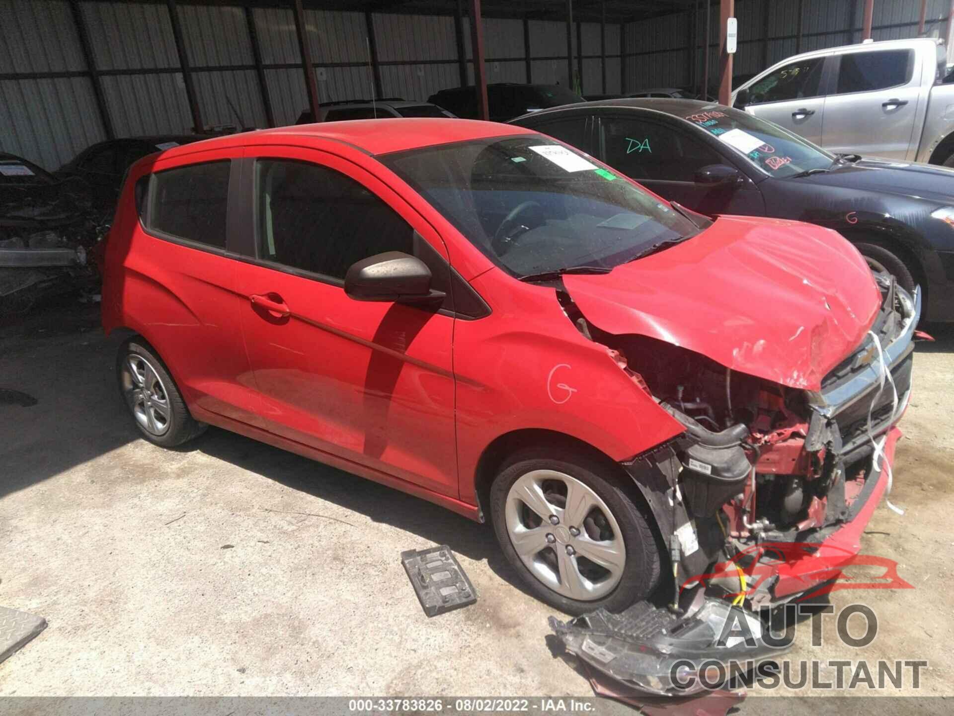 CHEVROLET SPARK 2019 - KL8CB6SA1KC809842