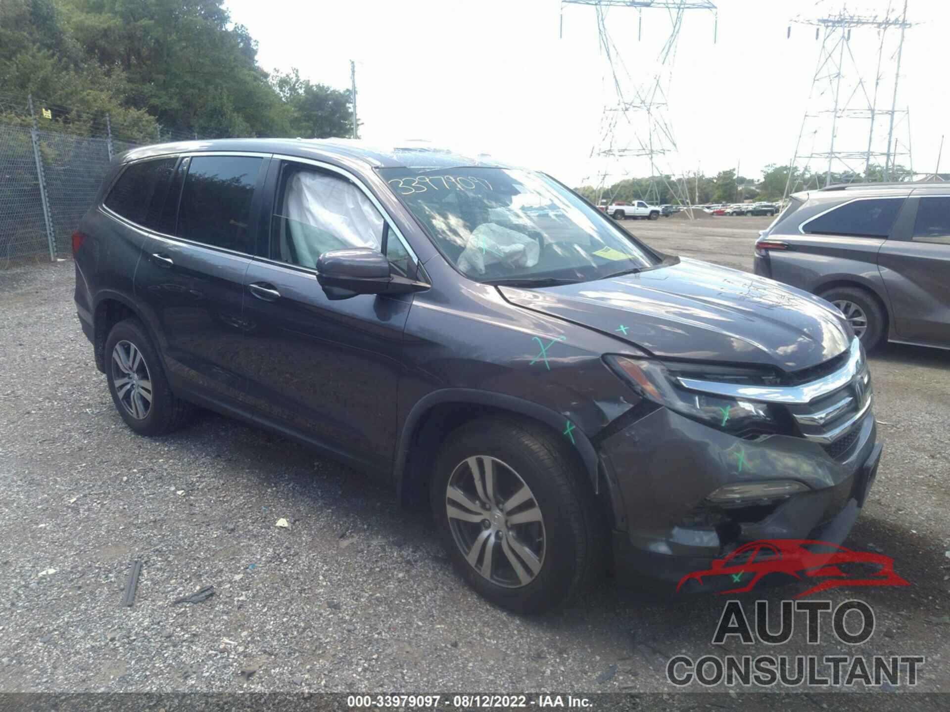 HONDA PILOT 2017 - 5FNYF6H67HB043017