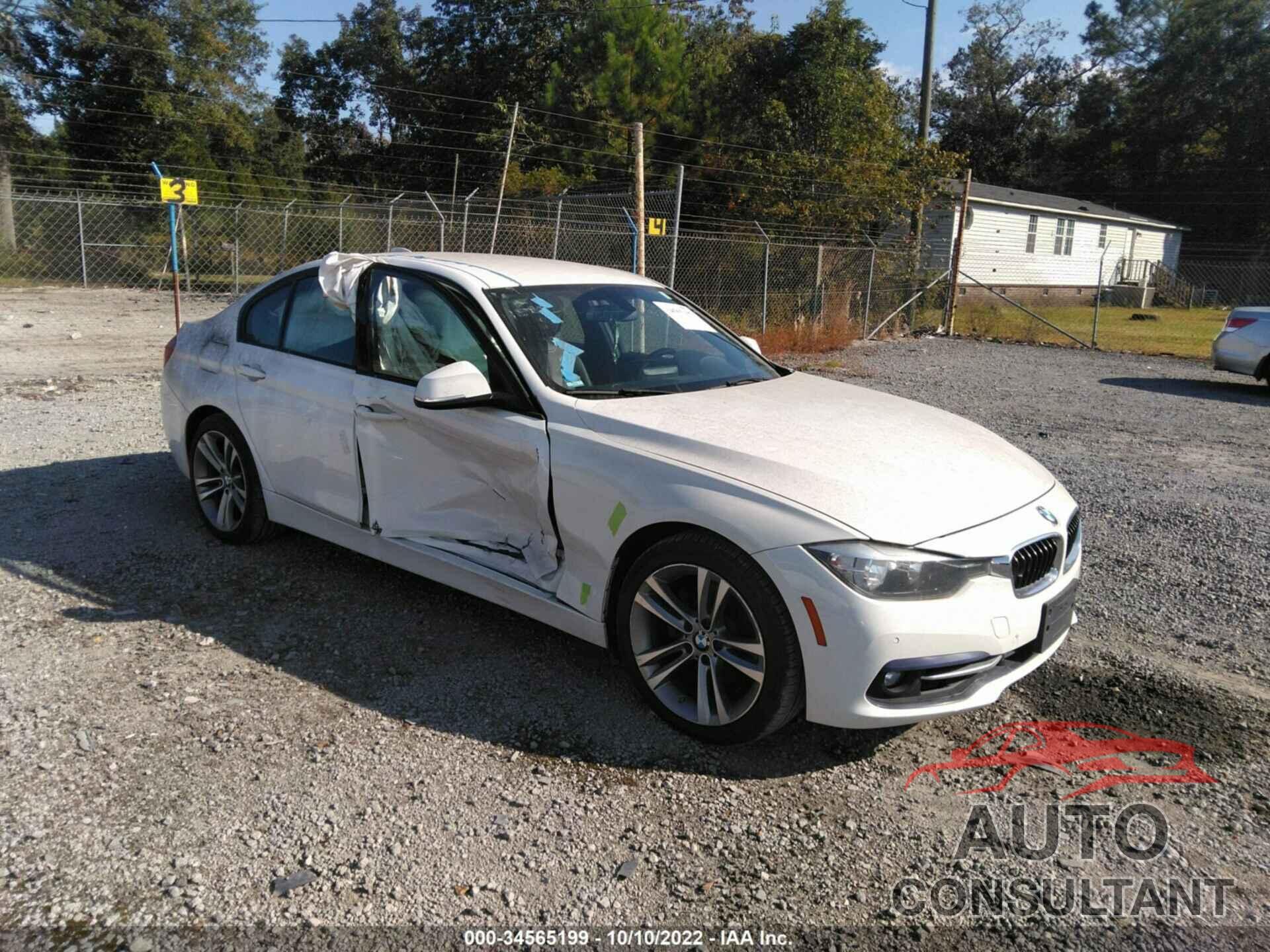 BMW 3 SERIES 2016 - WBA8E3G52GNU01874