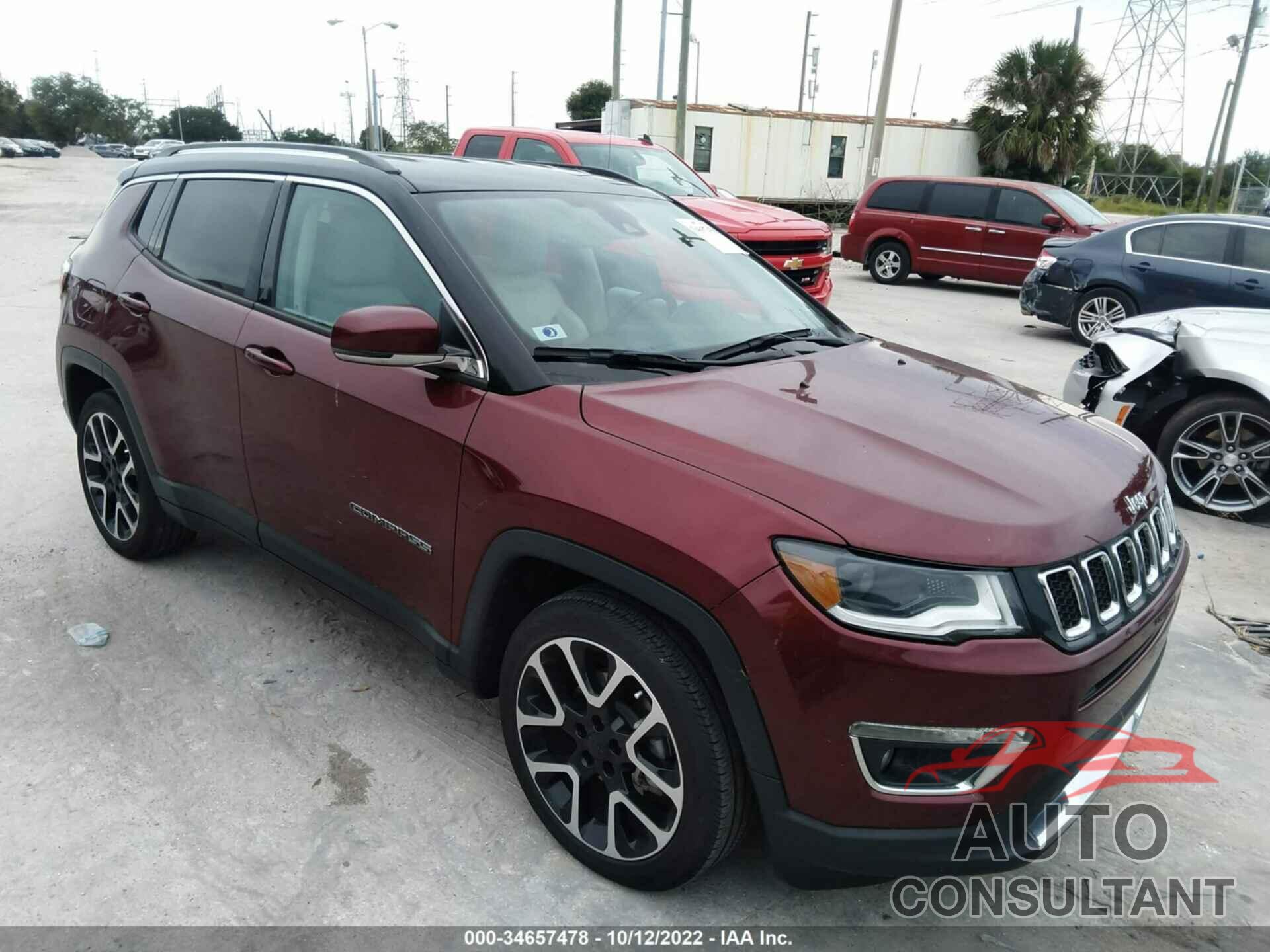 JEEP COMPASS 2021 - 3C4NJCCB6MT526563