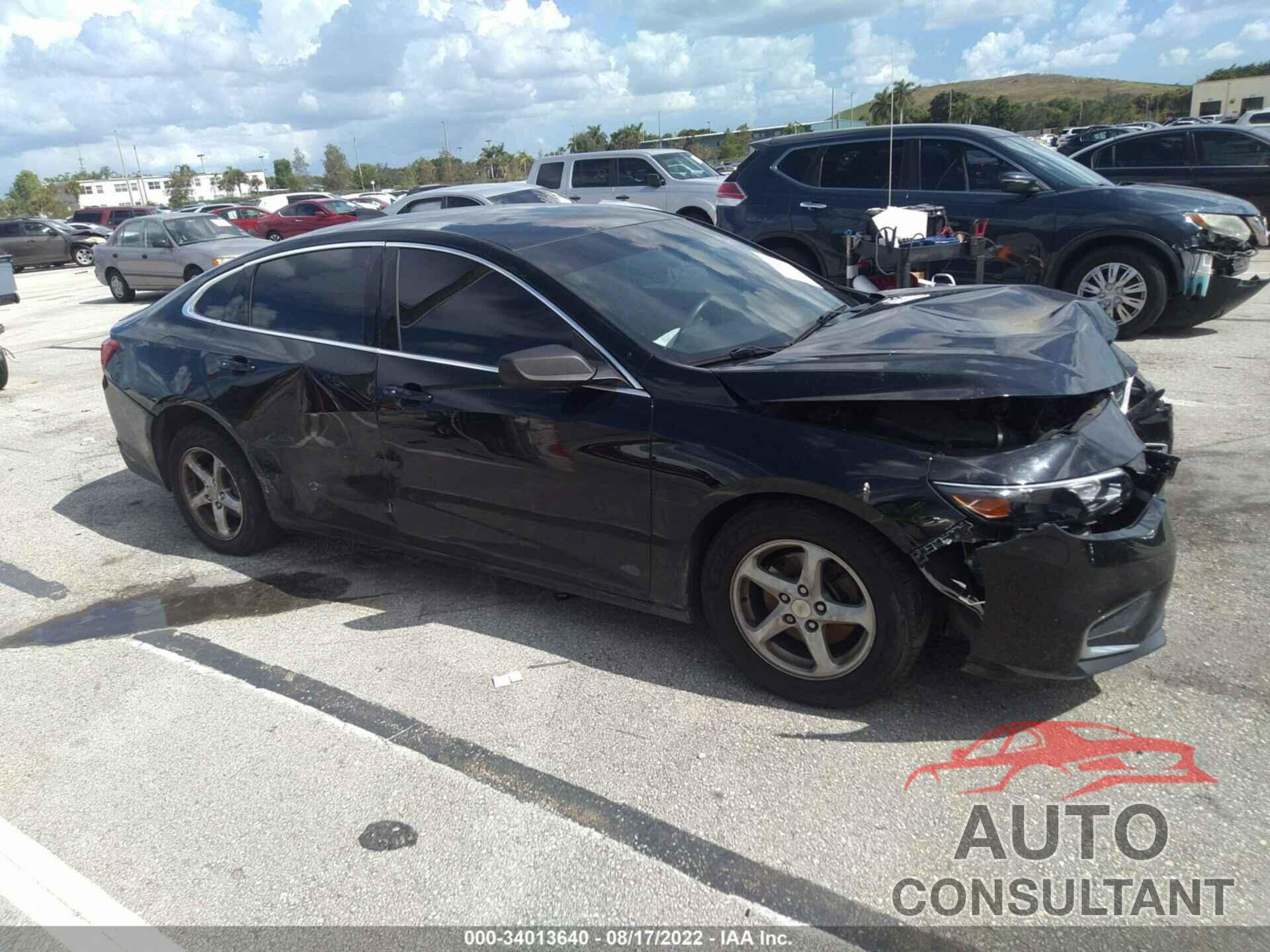 CHEVROLET MALIBU 2018 - 1G1ZB5ST2JF278685