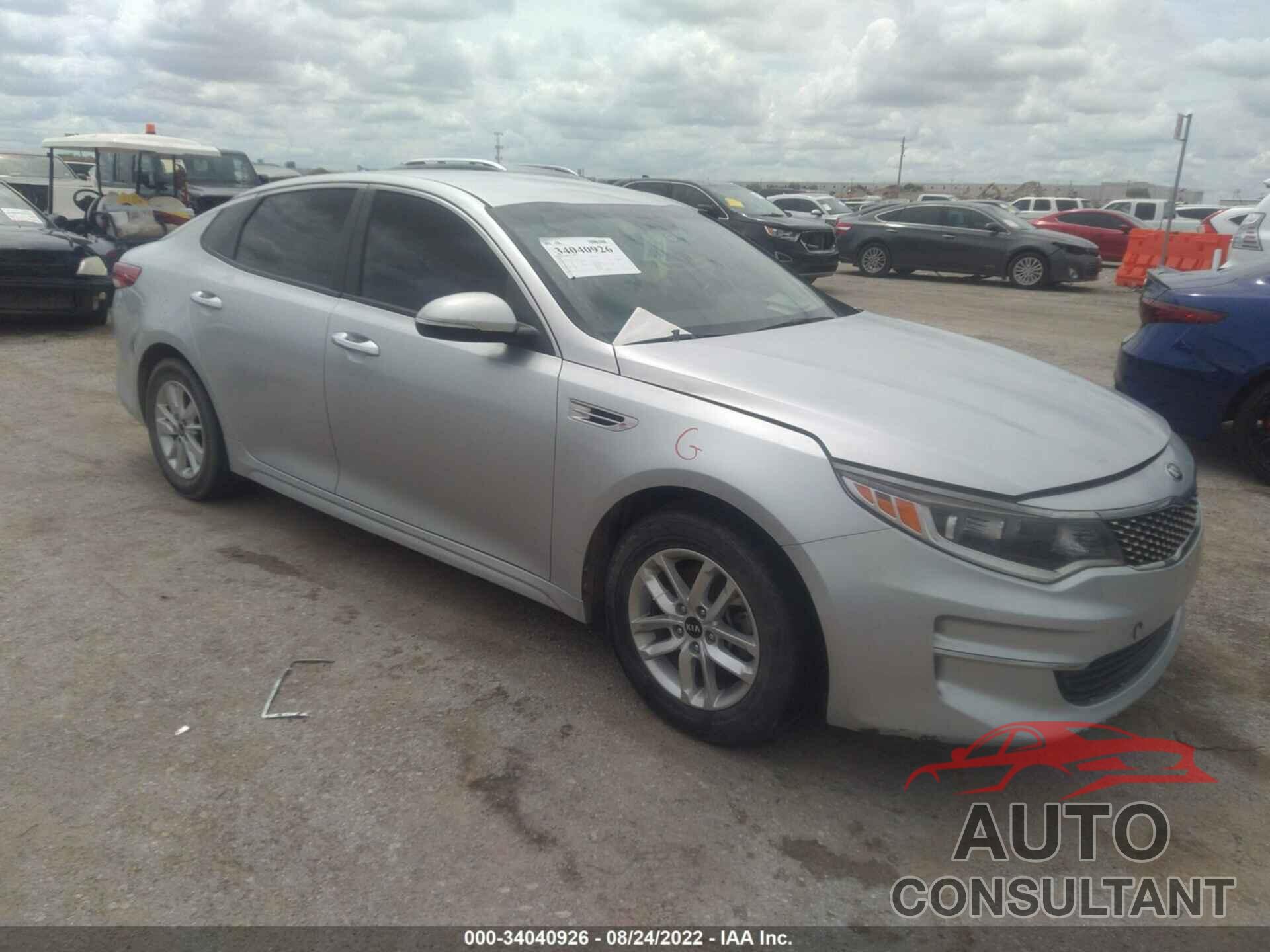 KIA OPTIMA 2018 - 5XXGT4L3XJG185676