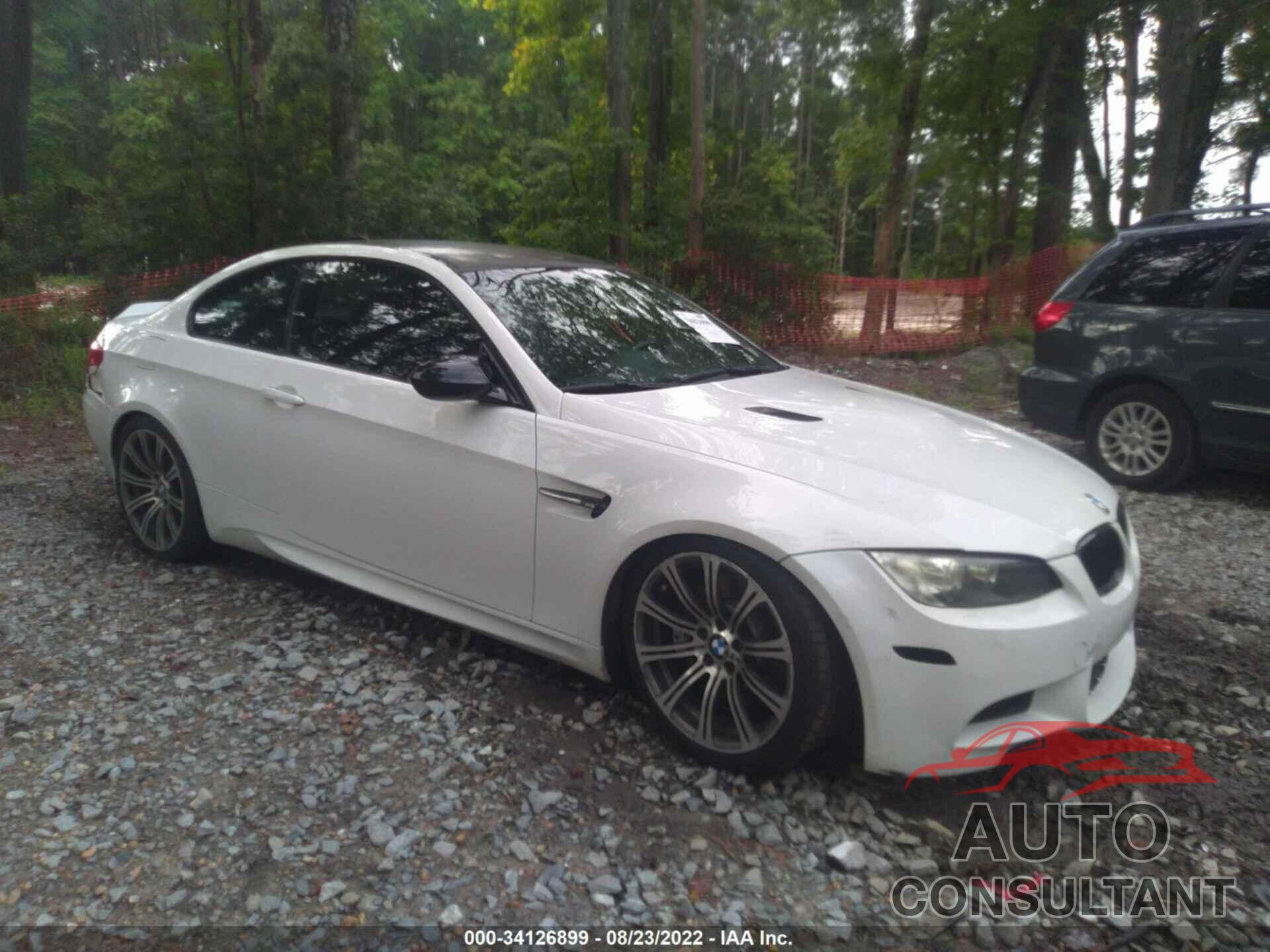 BMW M3 2009 - WBSWD93599PY43671