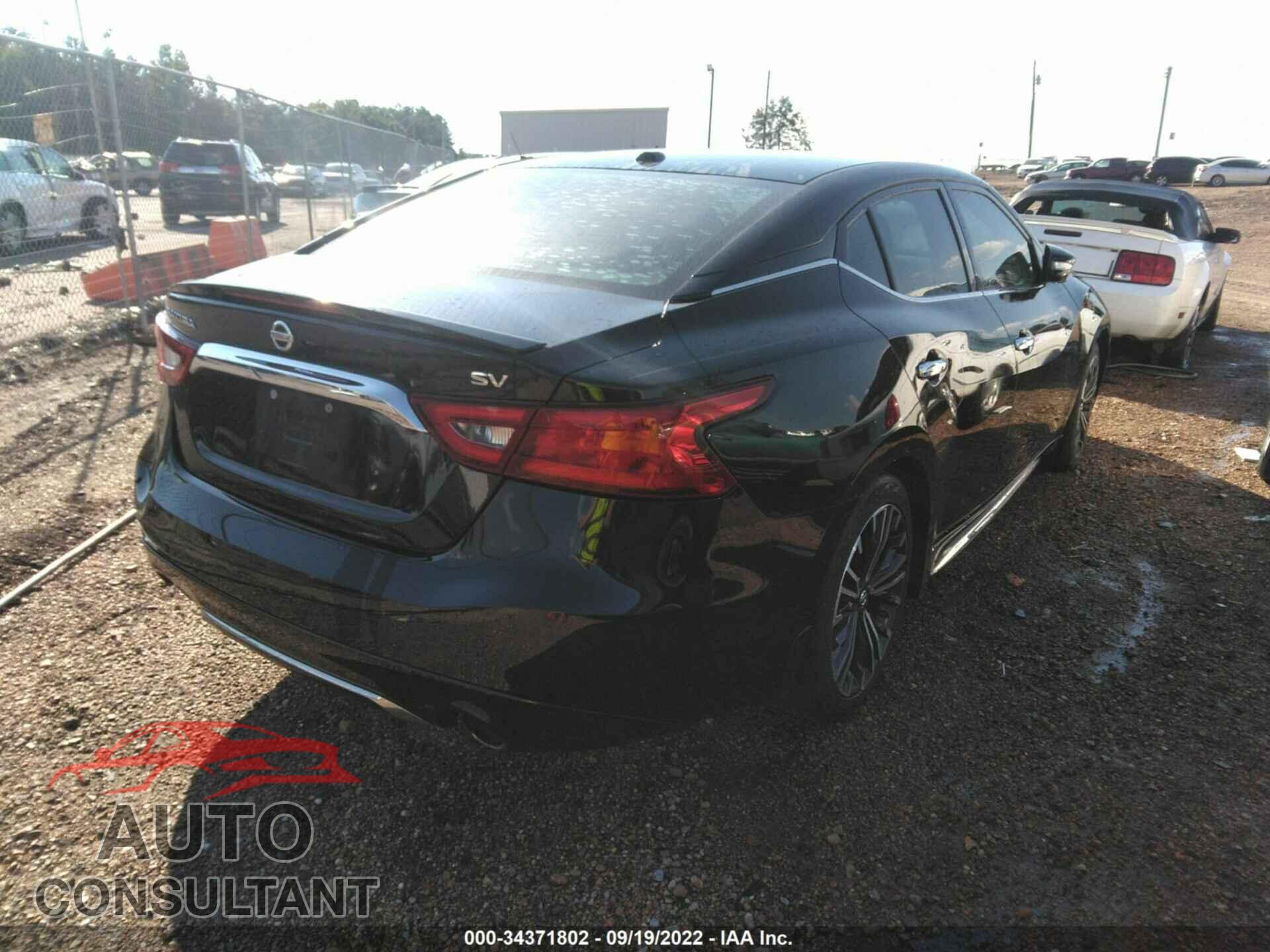 NISSAN MAXIMA 2017 - 1N4AA6AP4HC408646