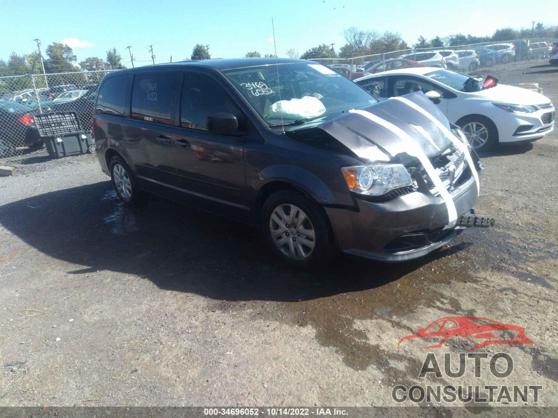 DODGE GRAND CARAVAN 2016 - 2C4RDGBG5GR342493