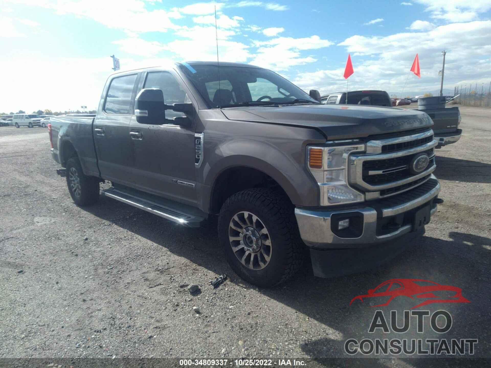 FORD SUPER DUTY F-250 SRW 2021 - 1FT7W2BT4MED43256