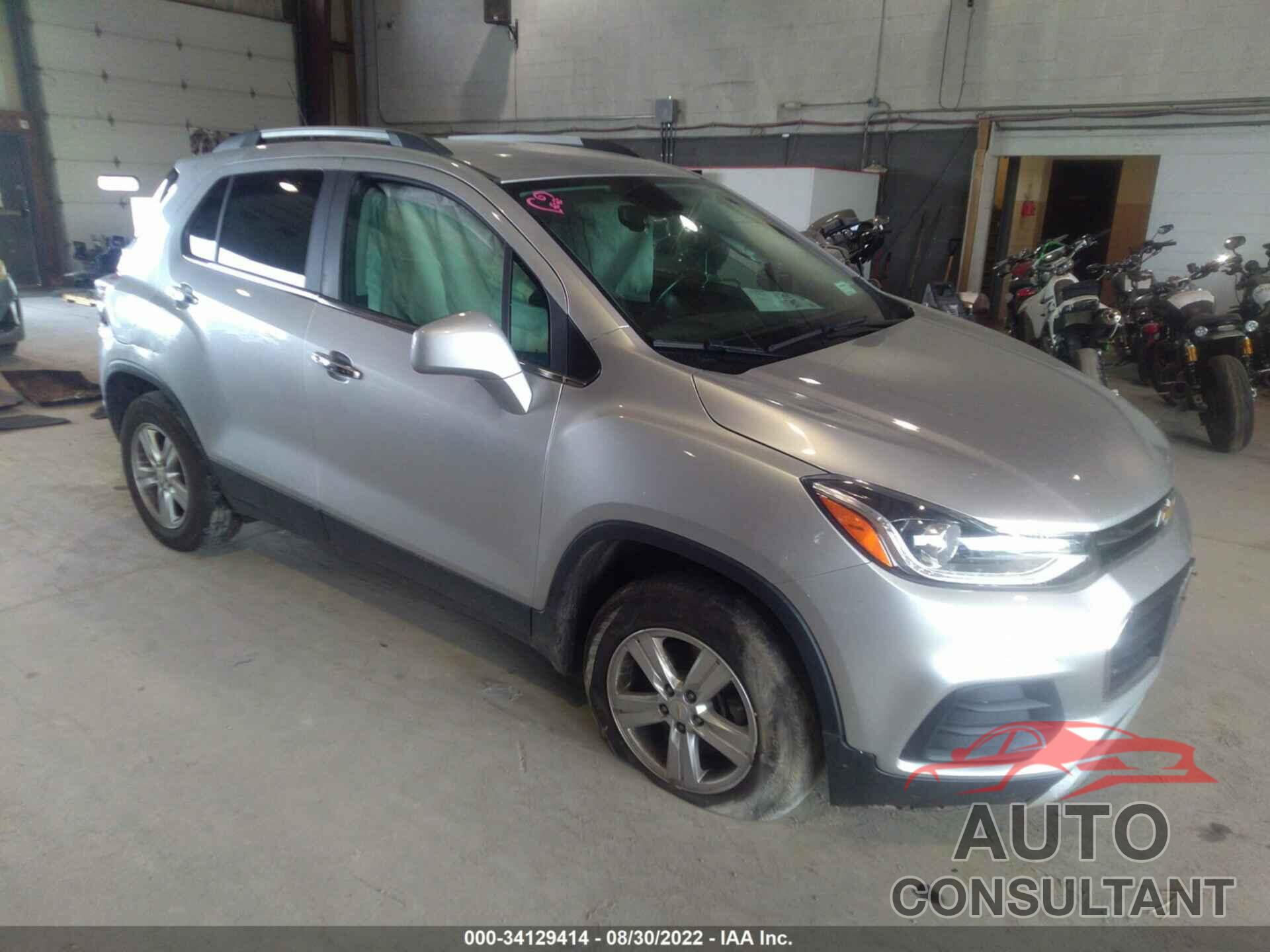 CHEVROLET TRAX 2019 - KL7CJPSB6KB923458