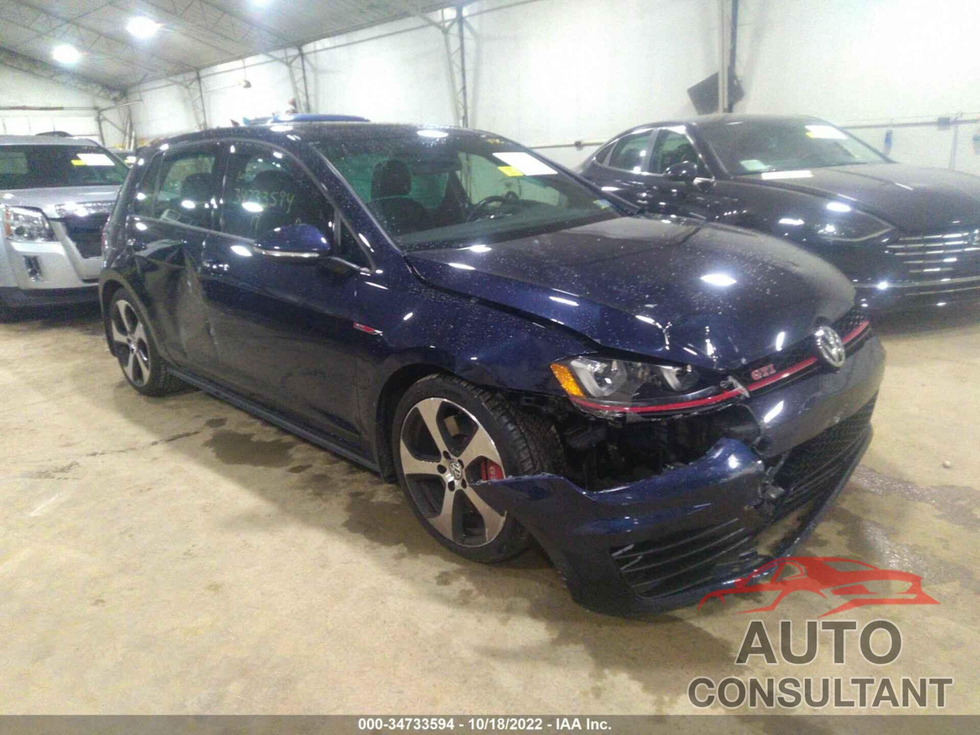 VOLKSWAGEN GOLF GTI 2017 - 3VW447AU0HM062052