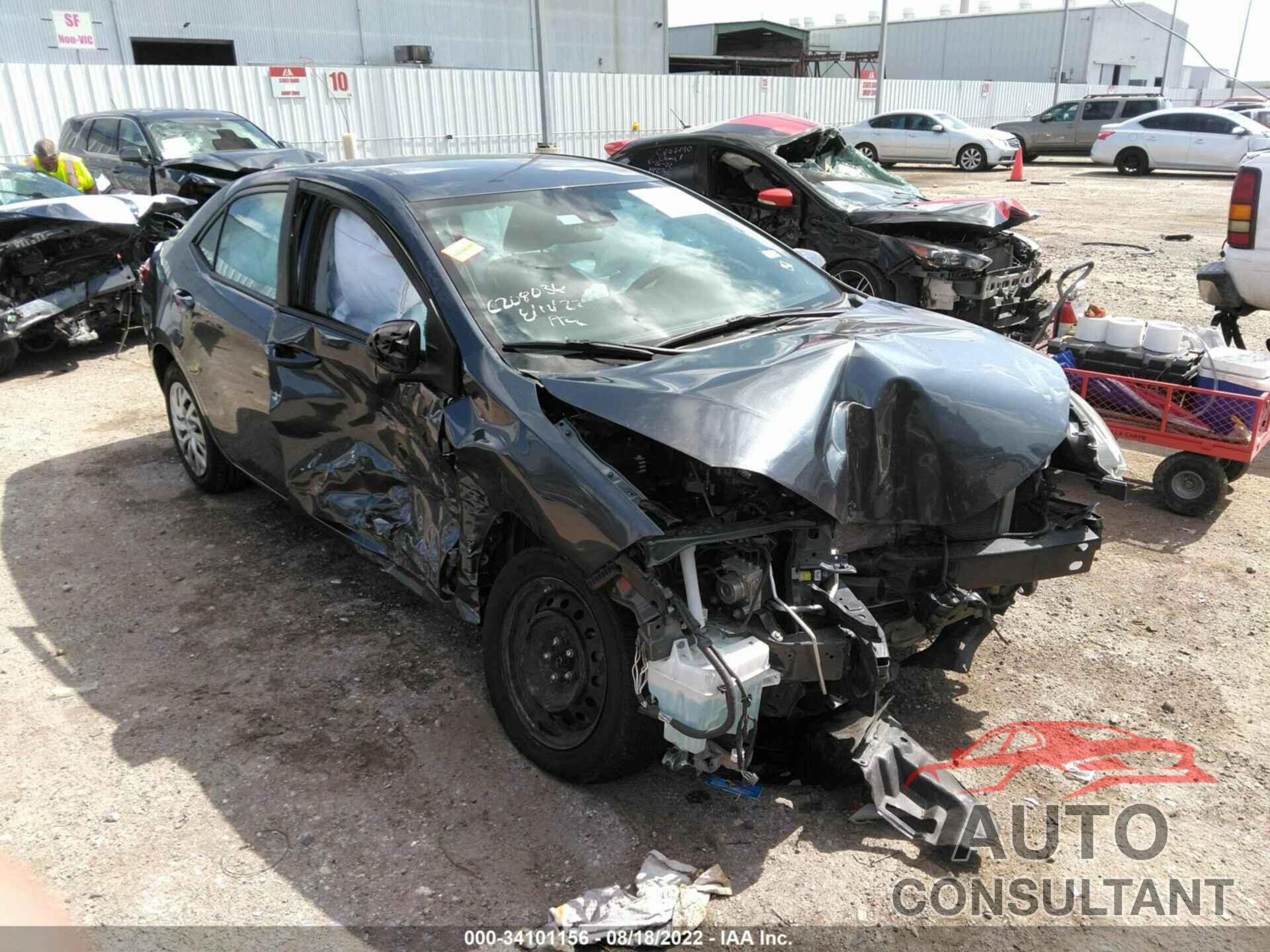 TOYOTA COROLLA 2019 - 2T1BURHE3KC203507
