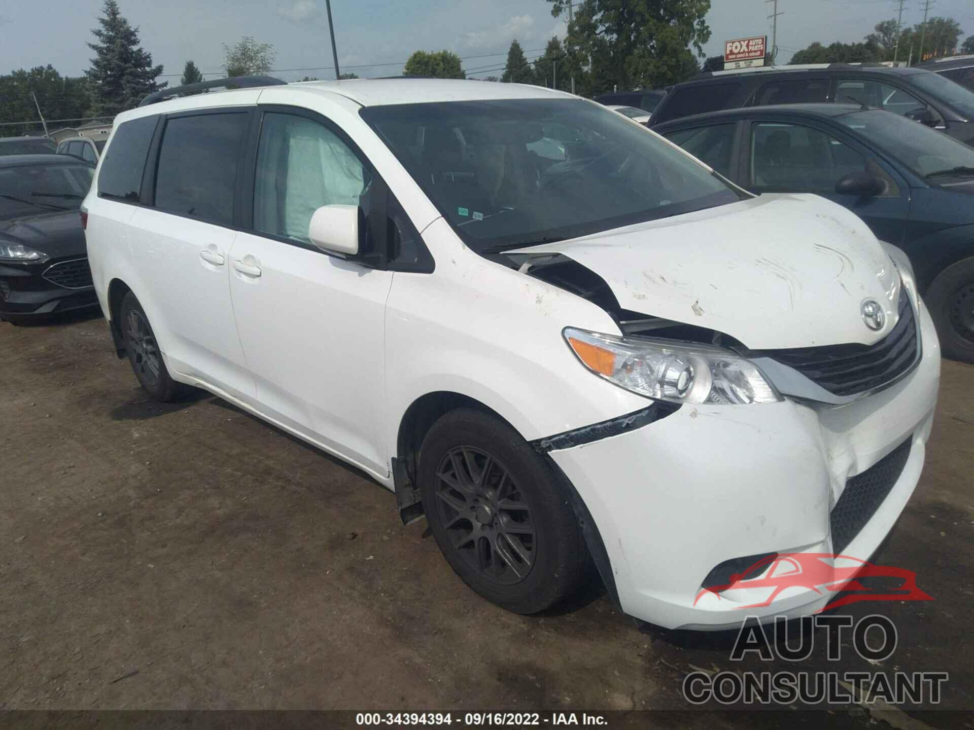 TOYOTA SIENNA 2016 - 5TDKK3DC8GS716080