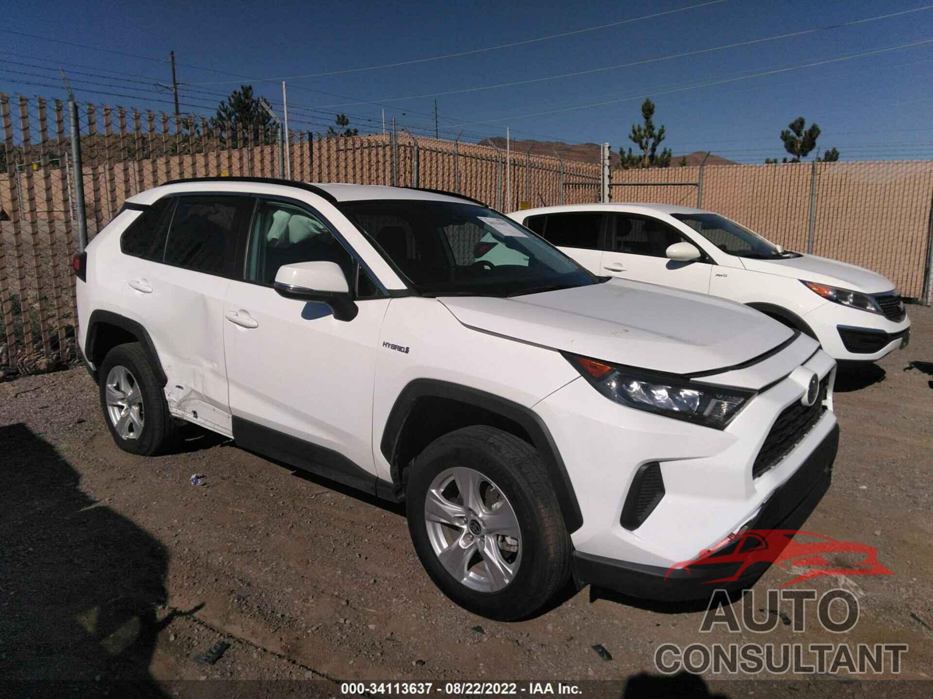 TOYOTA RAV4 2021 - 4T3MWRFV9MU015248