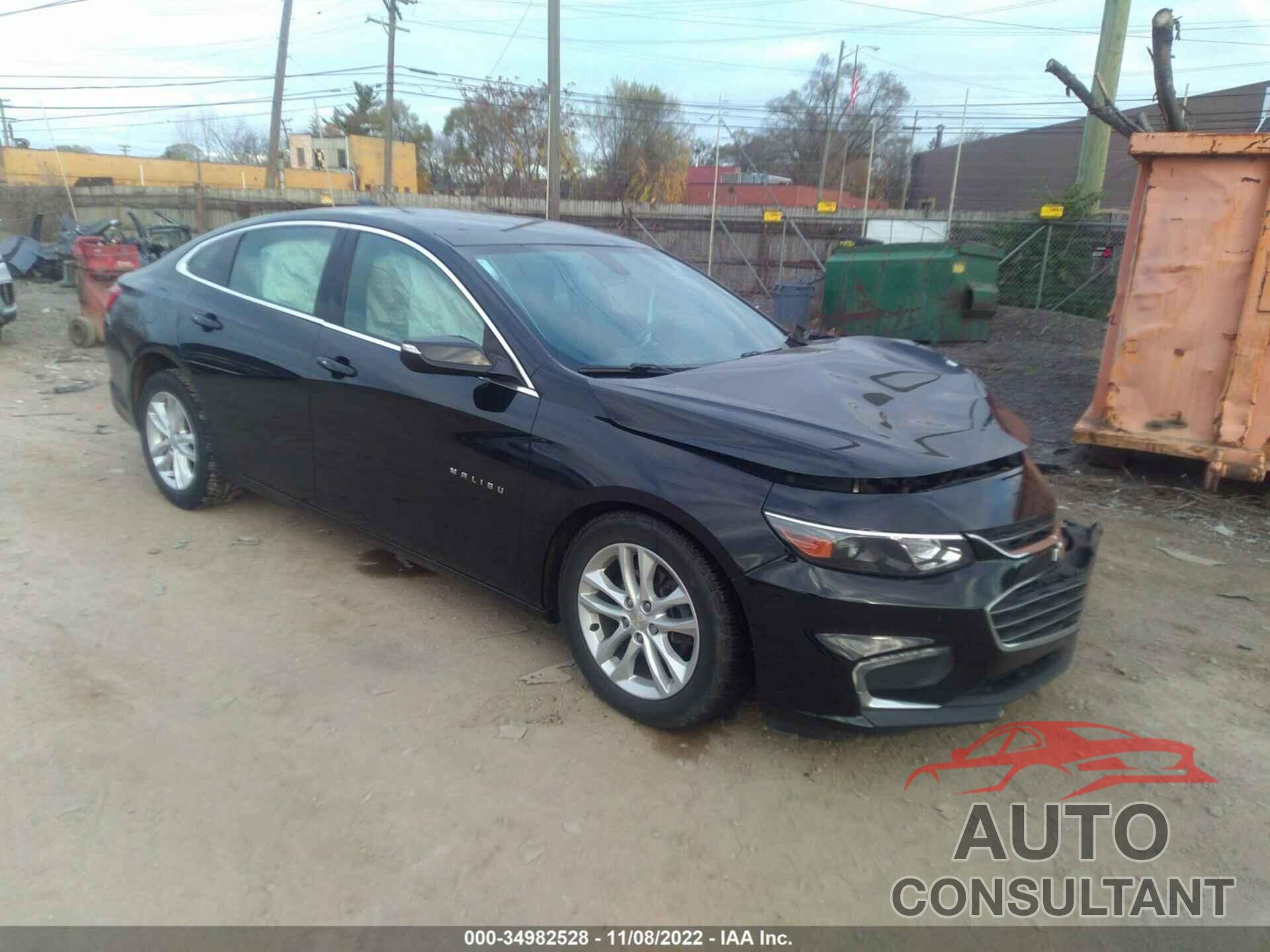 CHEVROLET MALIBU 2017 - 1G1ZE5ST6HF166487