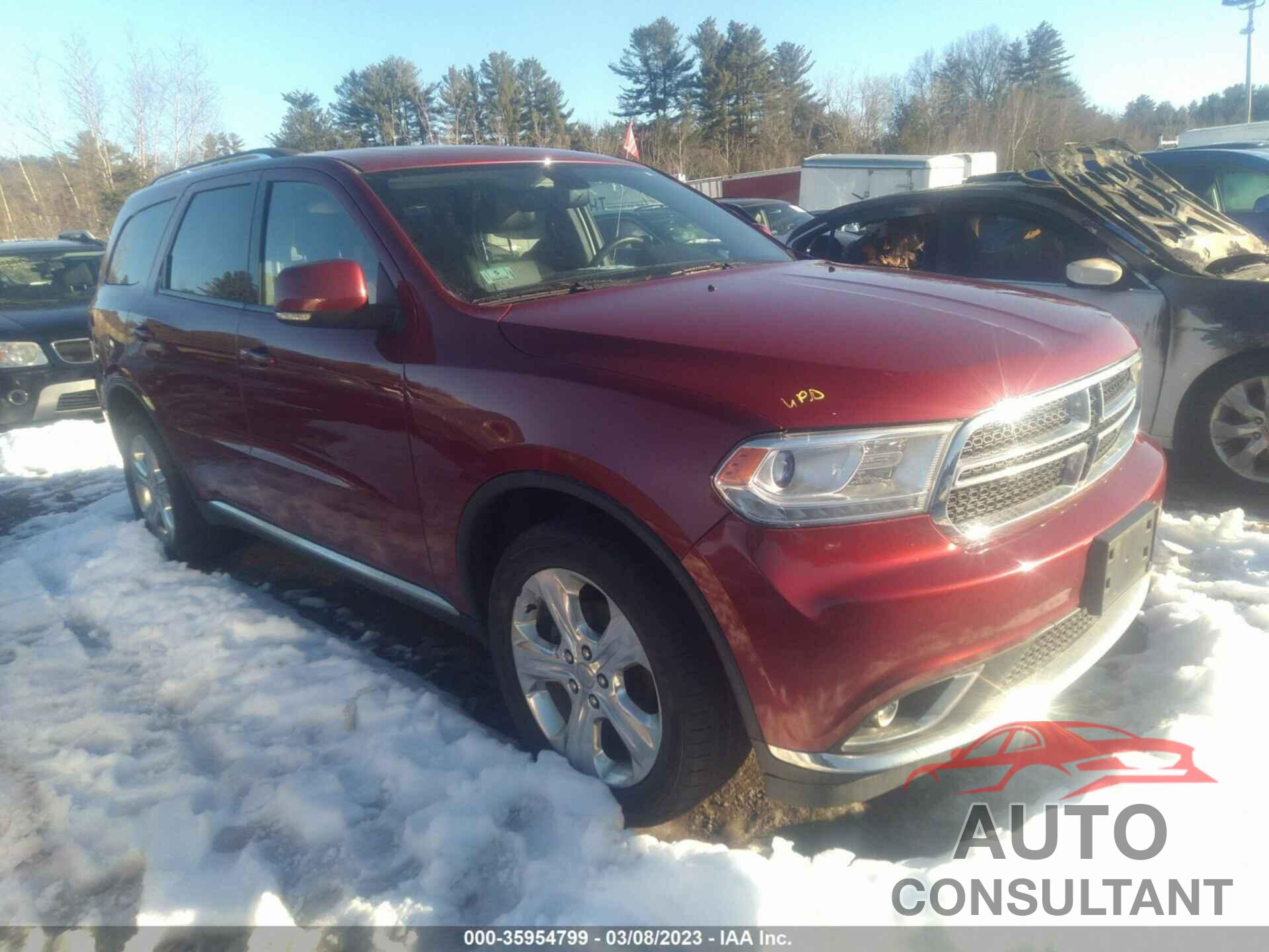 DODGE DURANGO 2015 - 1C4RDJDG1FC161280