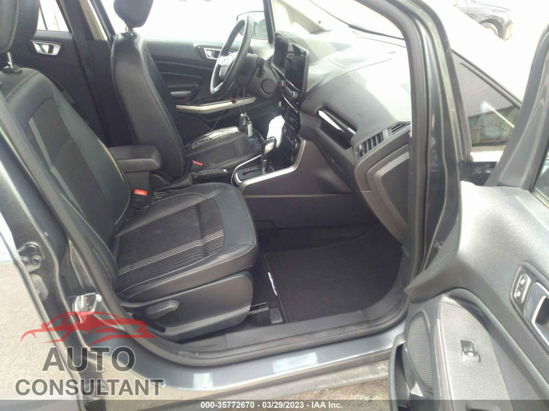FORD ECOSPORT 2021 - MAJ6S3KL3MC403350