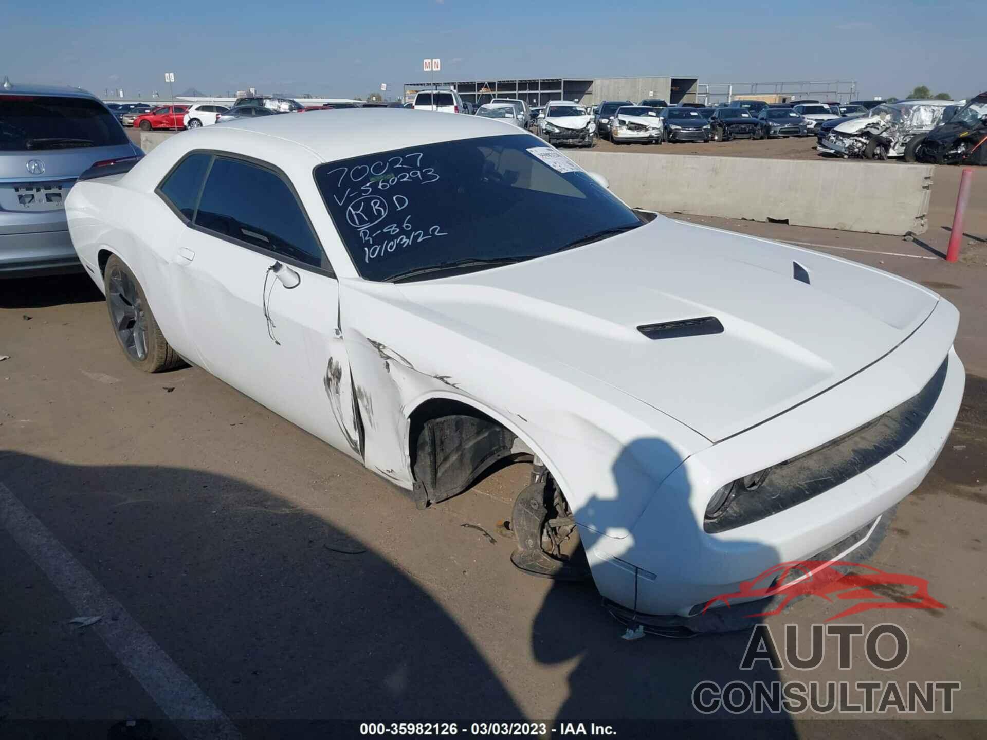 DODGE CHALLENGER 2021 - 2C3CDZAG1MH560293