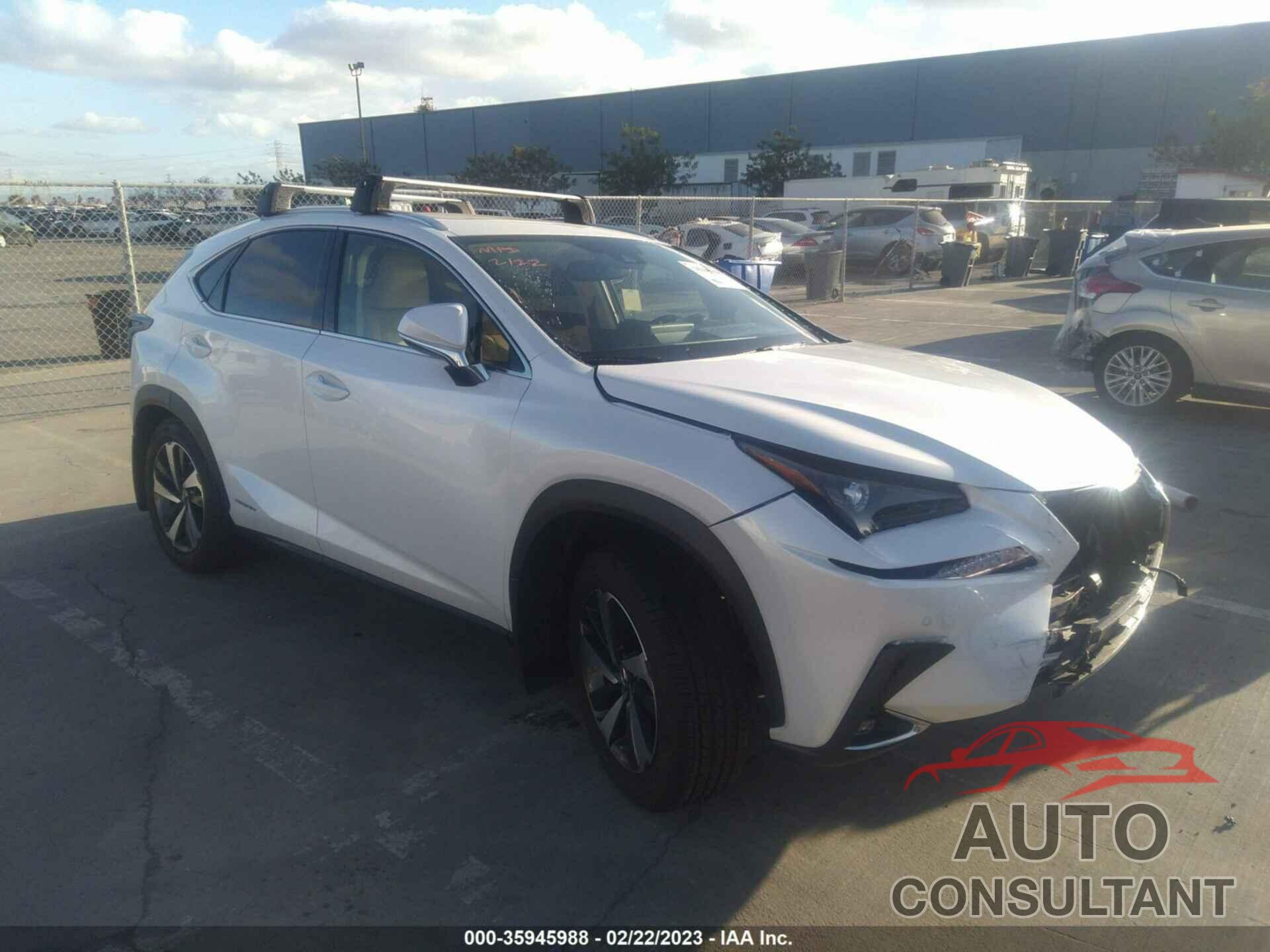 LEXUS NX 2020 - JTJGJRDZ7L5010196