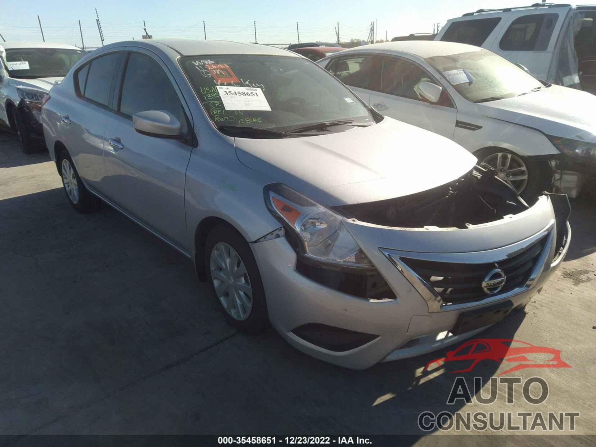 NISSAN VERSA 2016 - 3N1CN7AP0GL849239