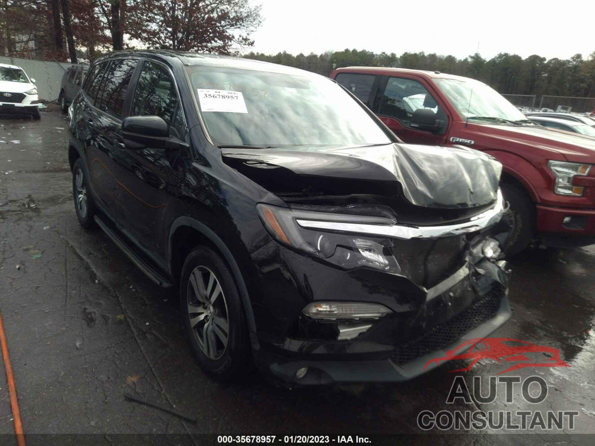 HONDA PILOT 2016 - 5FNYF6H87GB063753