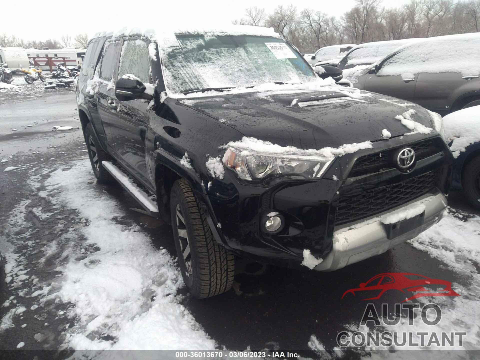 TOYOTA 4RUNNER 2017 - JTEBU5JR9H5454927