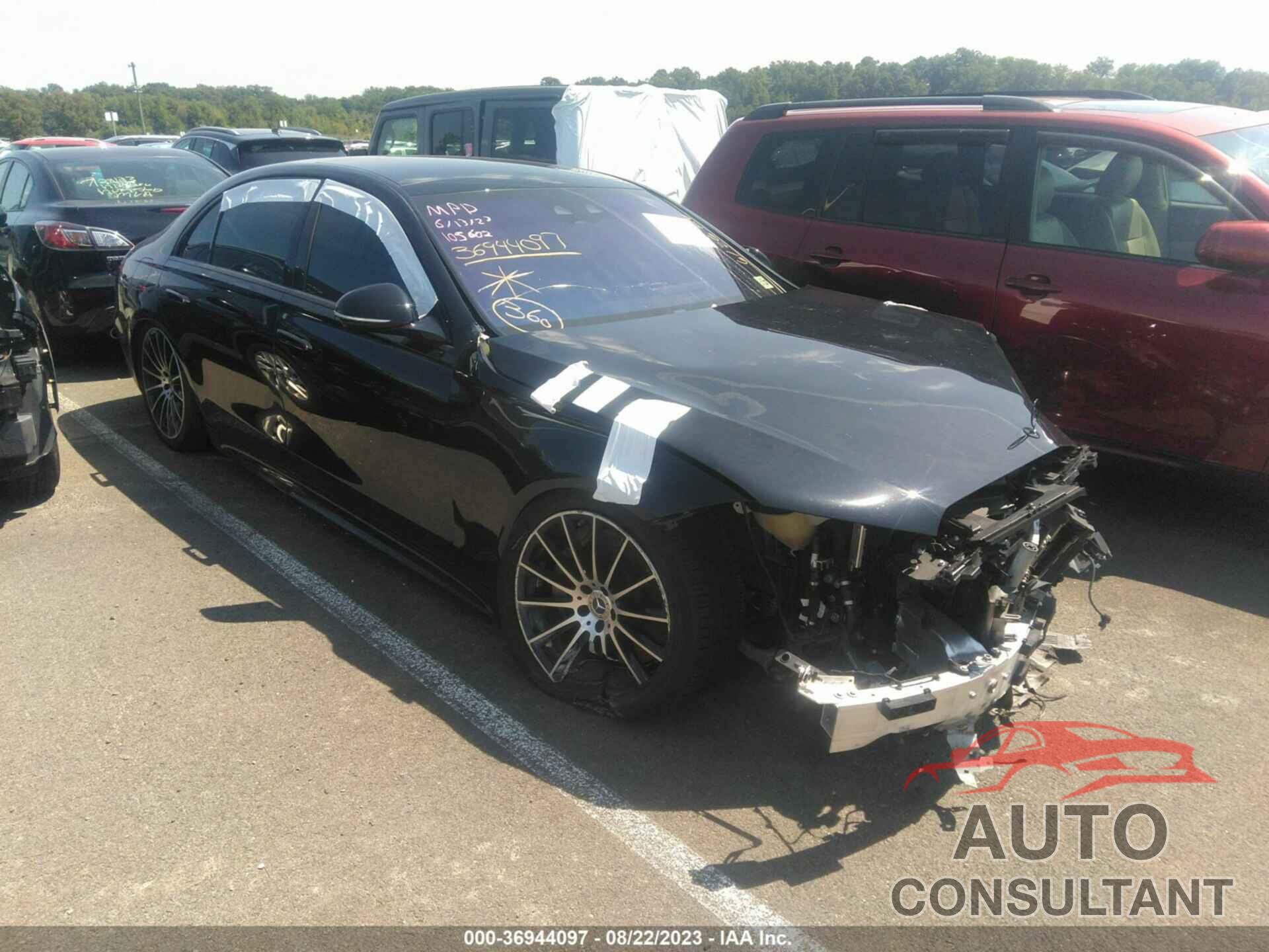 MERCEDES-BENZ S-CLASS 2022 - W1K6G7GB7NA105602