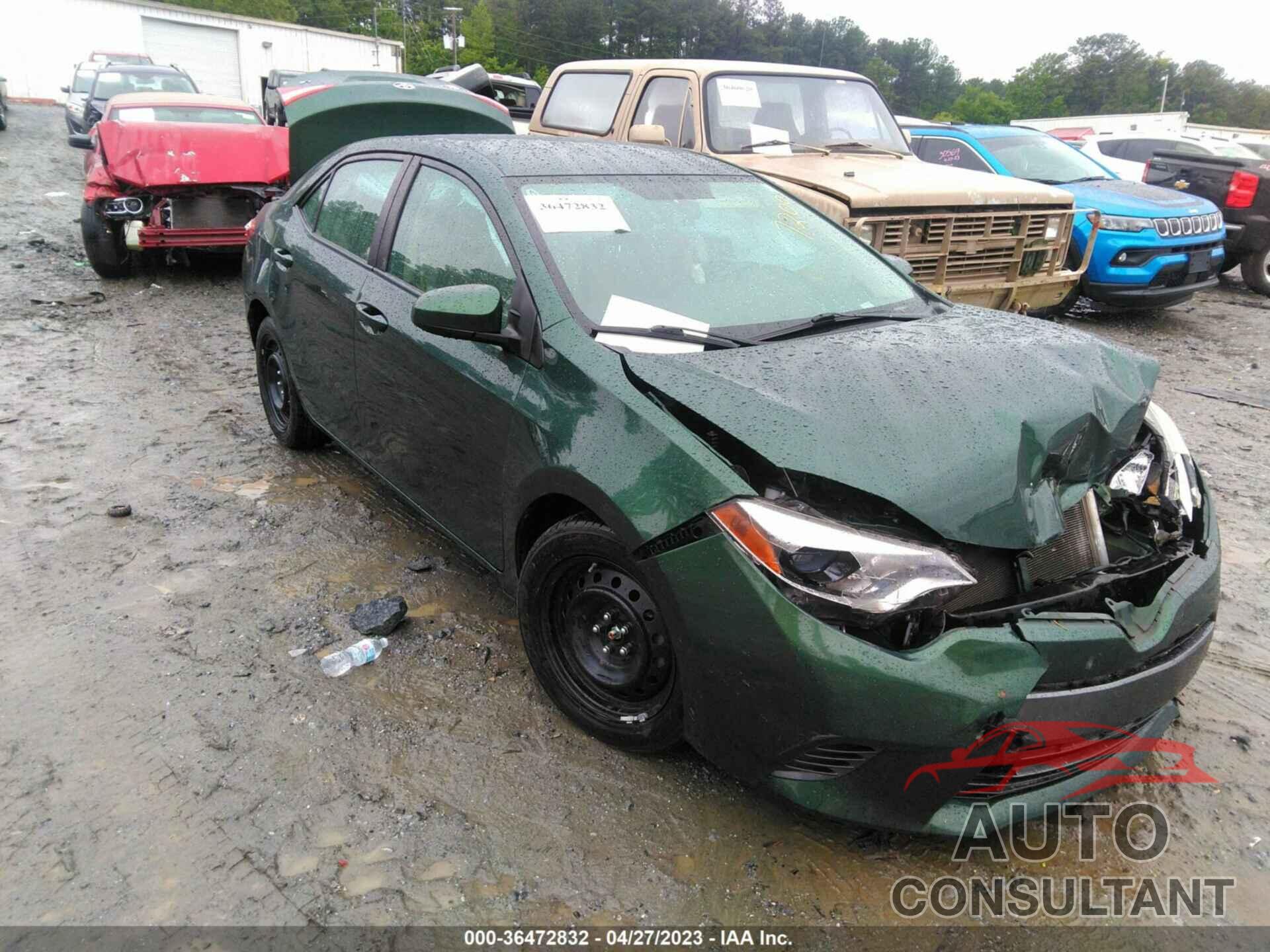 TOYOTA COROLLA 2016 - 2T1BURHE7GC667200