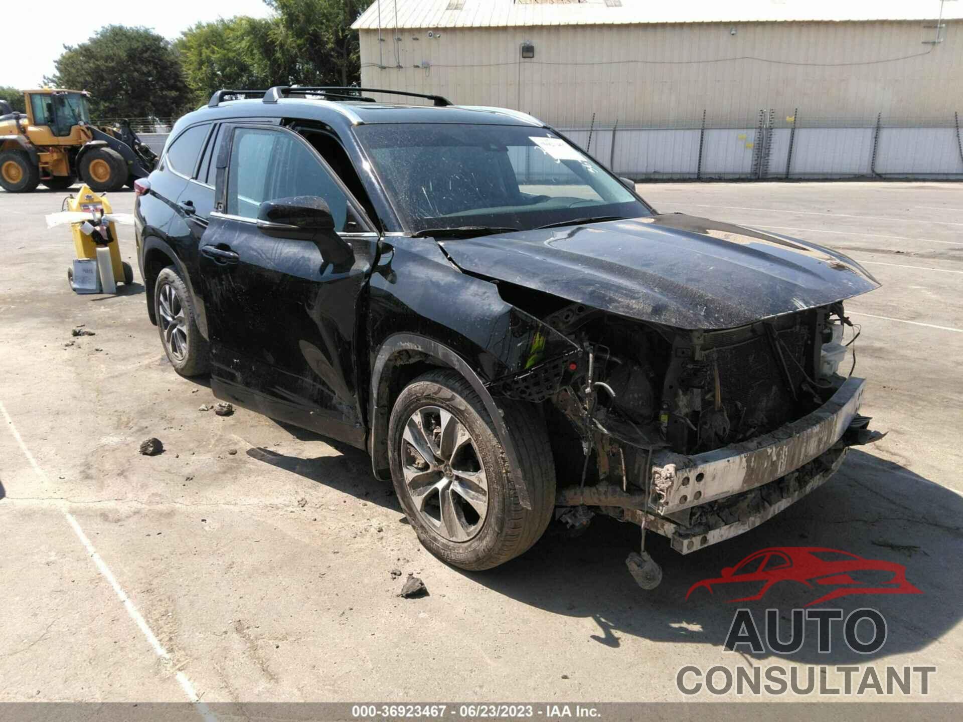 TOYOTA HIGHLANDER 2020 - 5TDGZRBH6LS517624