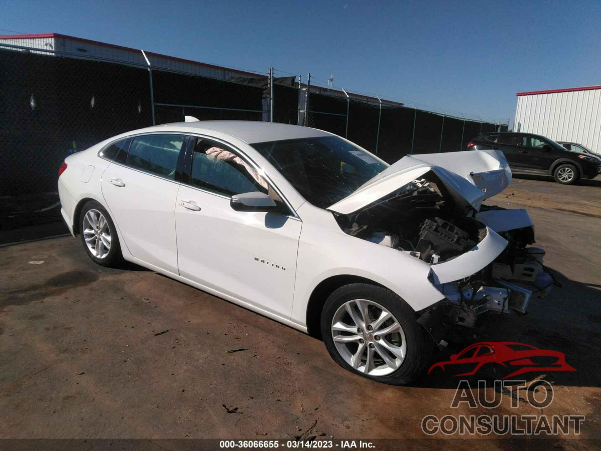 CHEVROLET MALIBU 2016 - 1G1ZE5STXGF327650